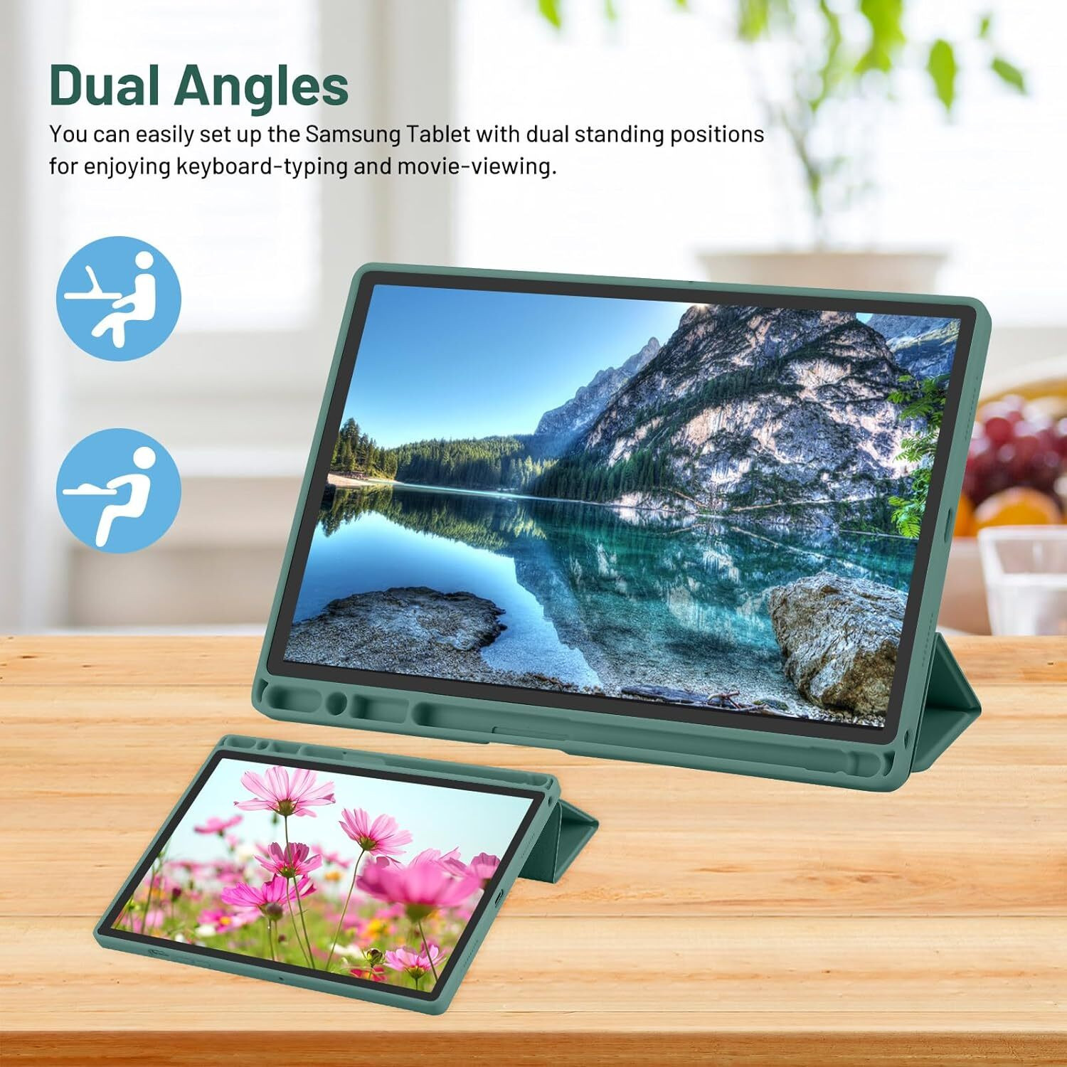 Image of AGEIS Front & Back Case for Samsung Galaxy Tab A8 10.5 Inch 2022 /2021