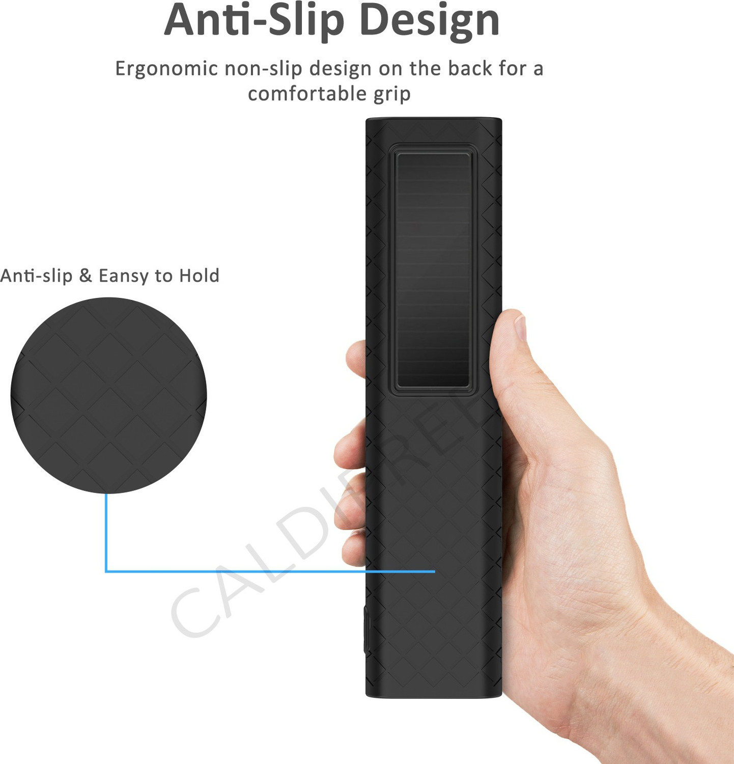 Image of CALDIPREE Front & Back Case for Samsung Smart TV Remote Control BN68-13897A Samsung QLED TV Remote TM2280E