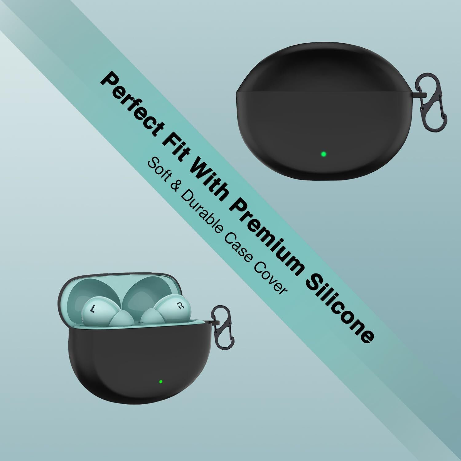 Image of MobieGenie Front & Back Case for OnePlus Nord Buds 3 Pro / OnePlus Nord Buds 3