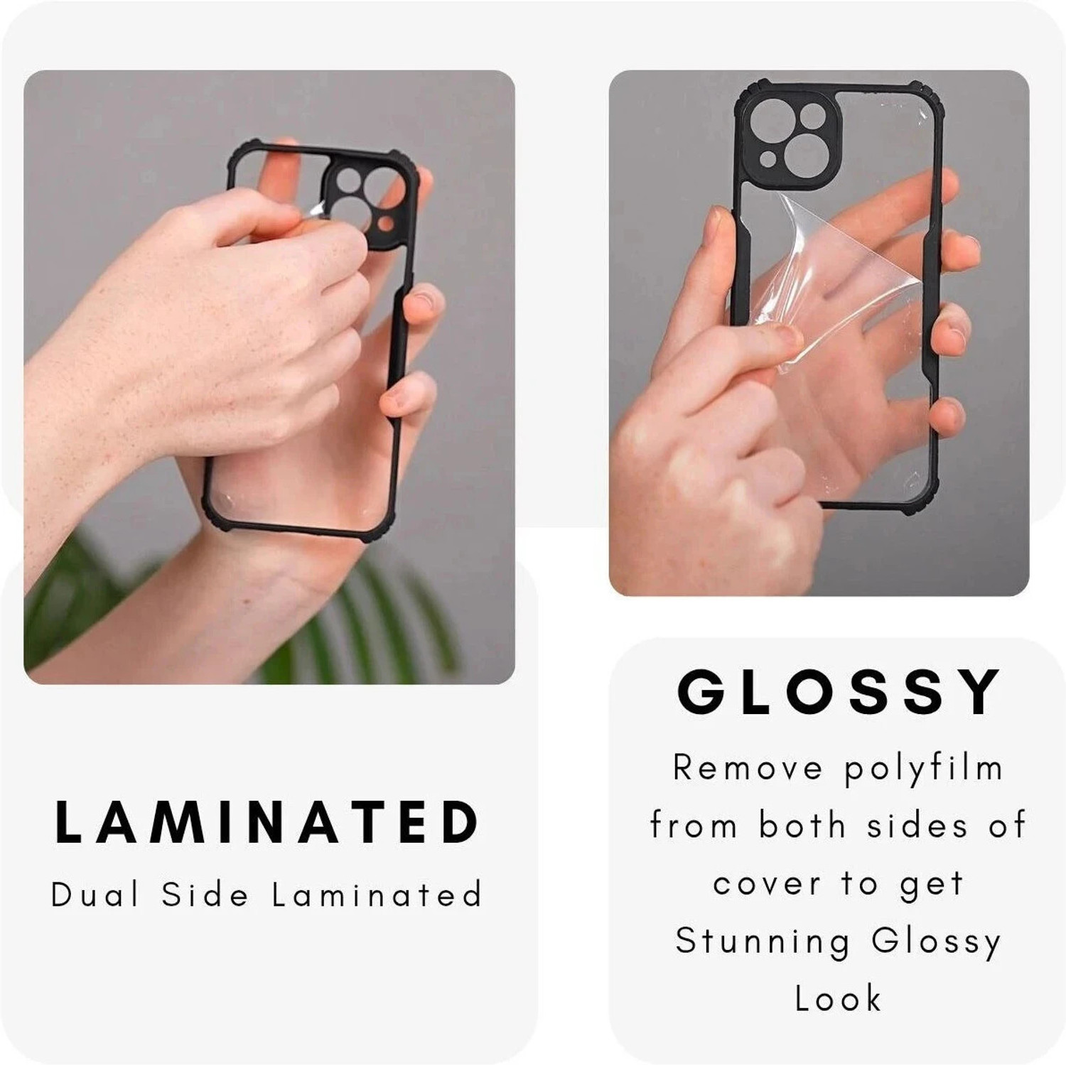 Image of Mezokart.com Front & Back Case for REDMI 12 5G, POCO M6 Pro 5G