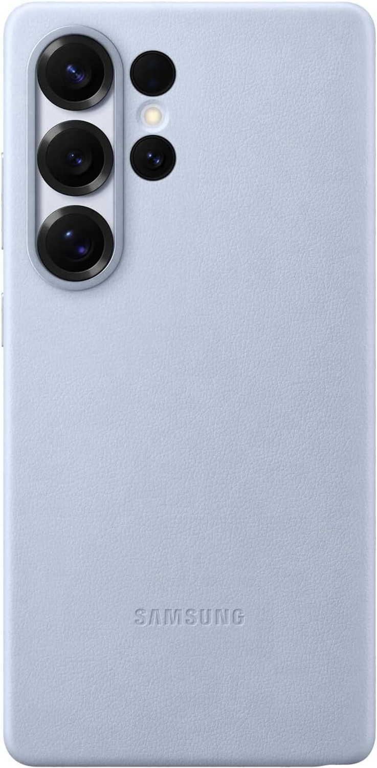Image of ACCESSORIES WAALA Back Cover for SAMSUNG Galaxy S25 Ultra (Blue, Magsafe, Leather, Pack of: 1)