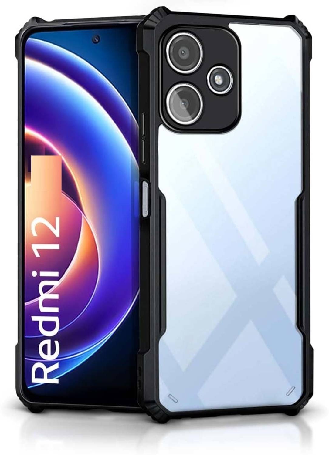 Aaralhub Front & Back Case for Redmi 12 5G