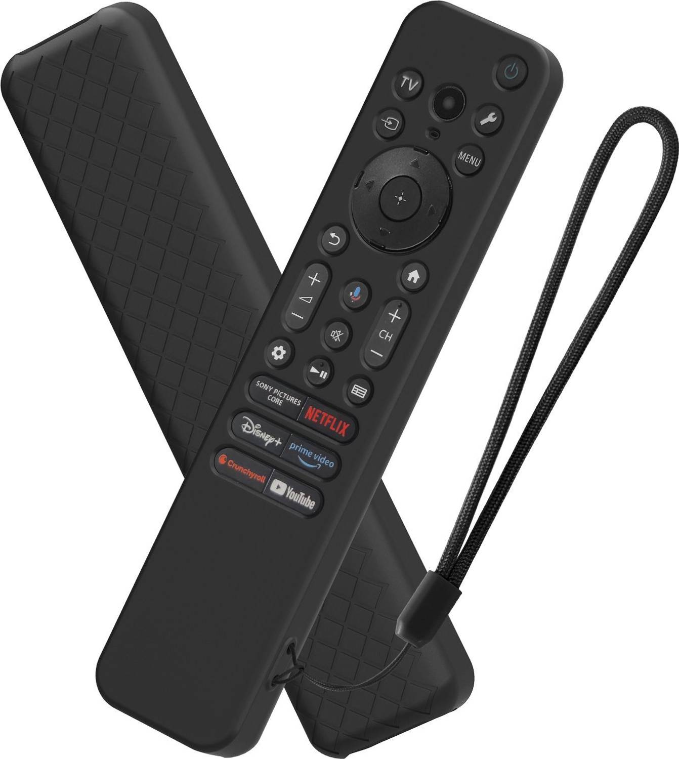 CALDIPREE Front & Back Case for Sony Bravia Smart Tv 2023 2024 2025 Voice Remote RMF-TX910U Remote Cover