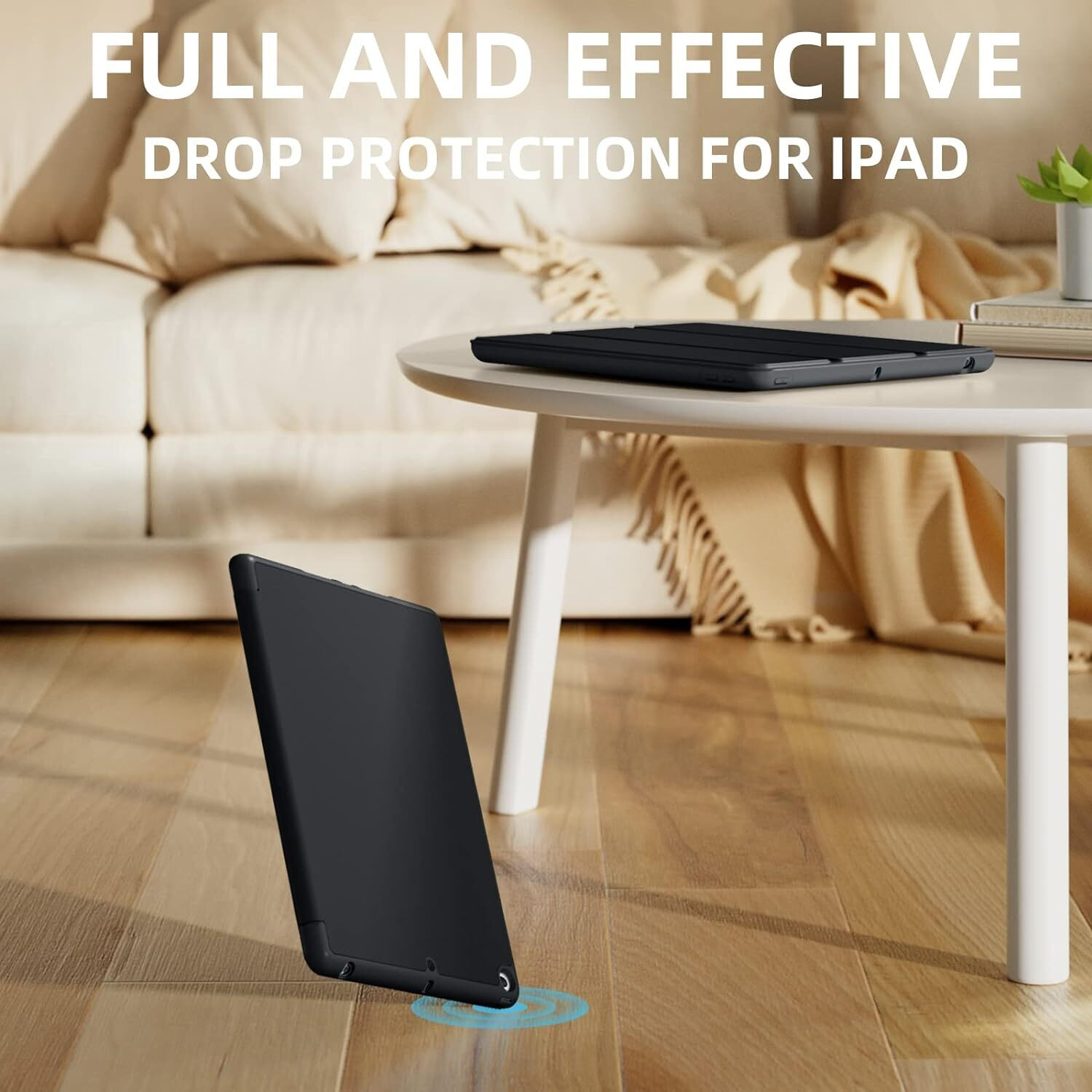 Image of AGEIS Front & Back Case for iPad 10.2 Inch 2021 /2020 iPad 9th /8th Gen & 2019 iPad 7th Gen | iPad Air 3 10.5 inches