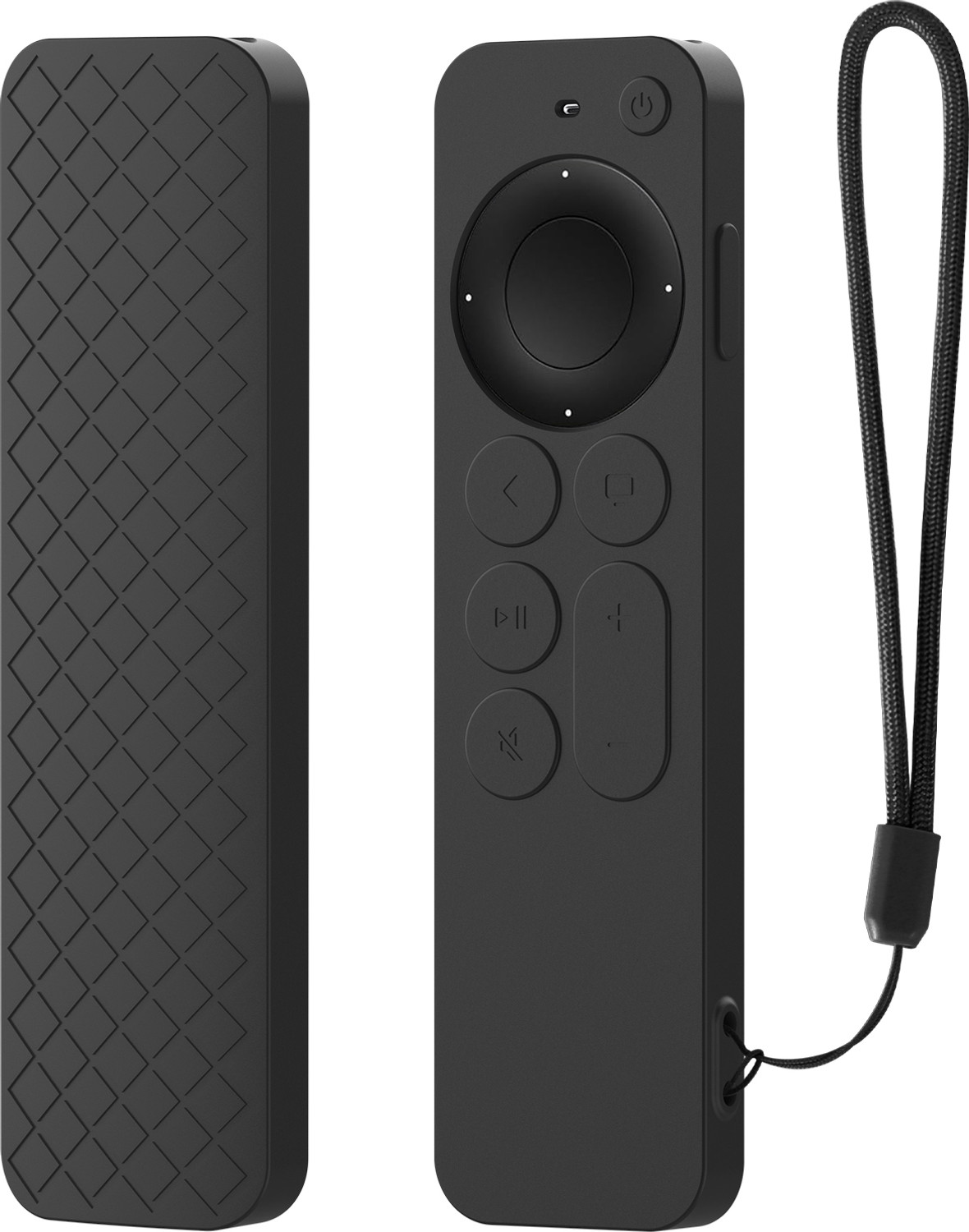 Image of CALDIPREE Front & Back Case for Apple TV 4k 2021 2022 2023 2nd 3rd Generation Model Remote Cover