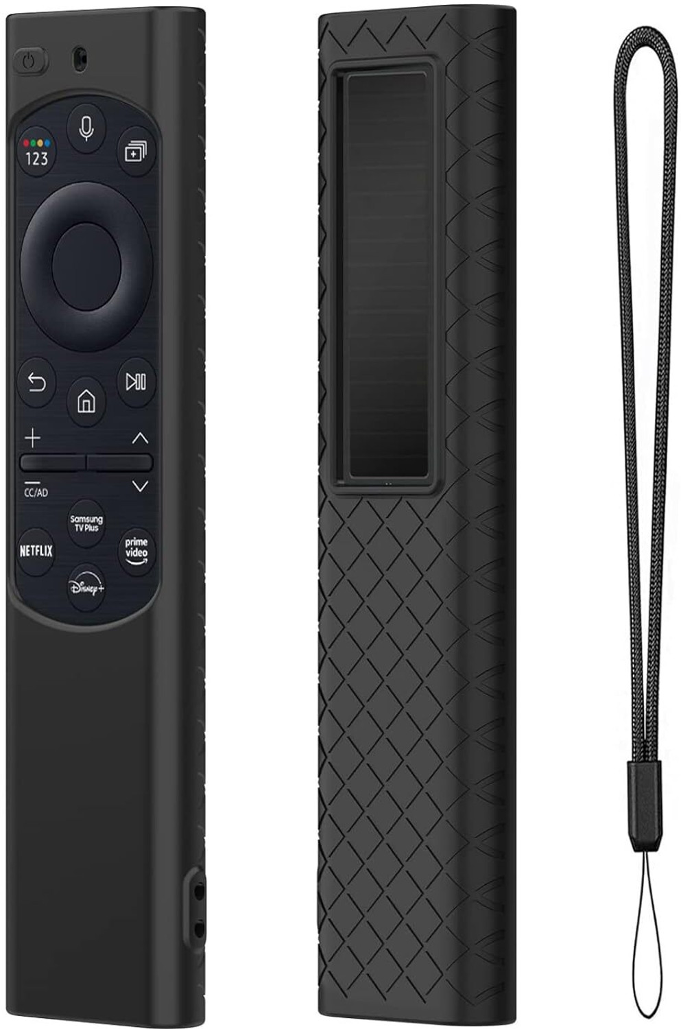 Image of CALDIPREE Front & Back Case for Samsung Smart TV Remote Control BN68-13897A Samsung QLED TV Remote TM2280E