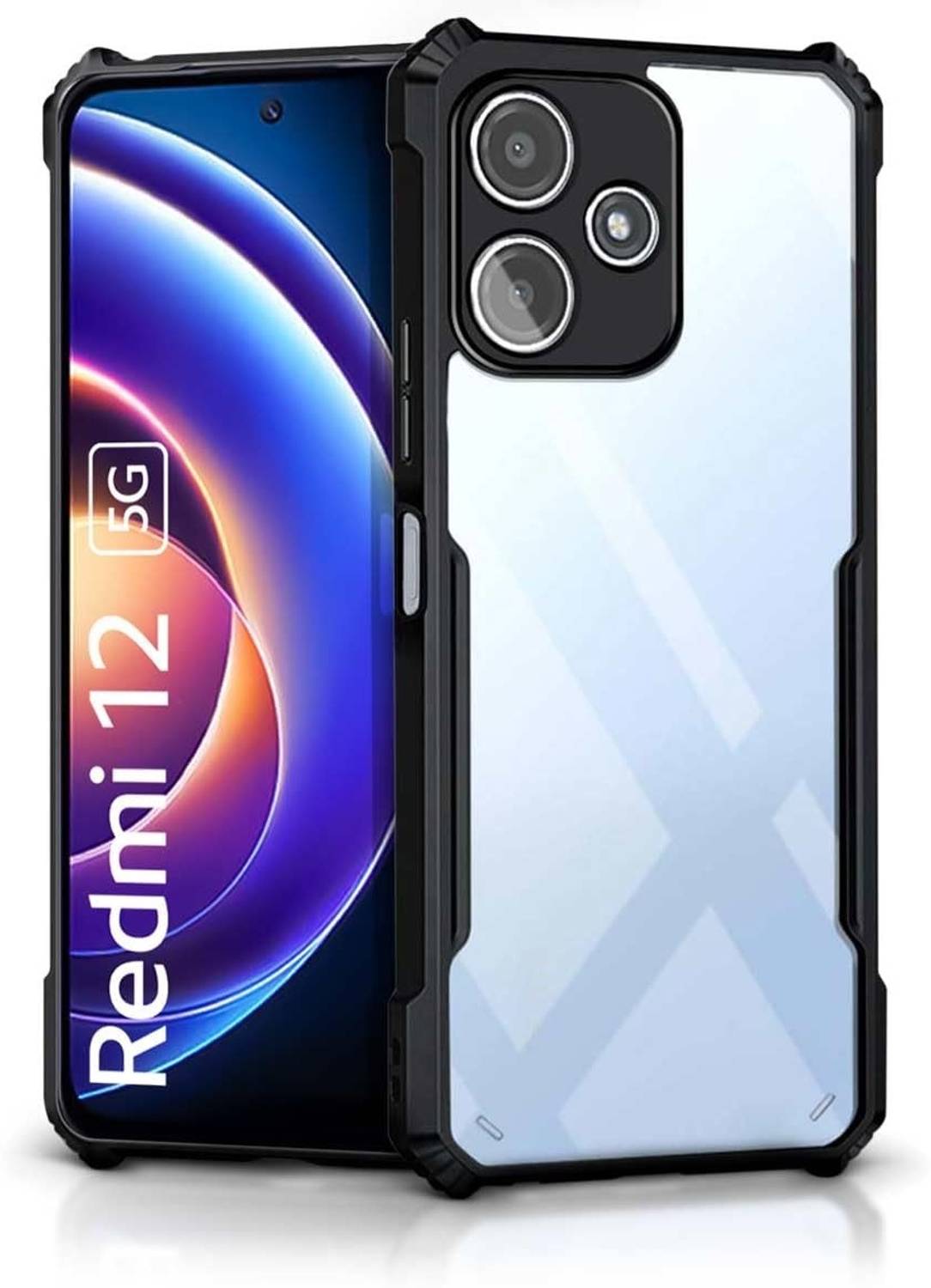 Aaralhub Front & Back Case for Redmi 12 5G