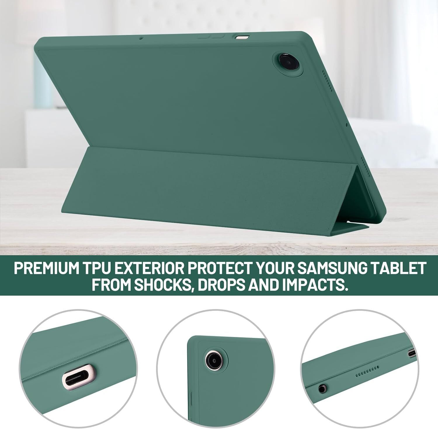 Image of AGEIS Front & Back Case for Samsung Galaxy Tab A8 10.5 Inch 2022 /2021