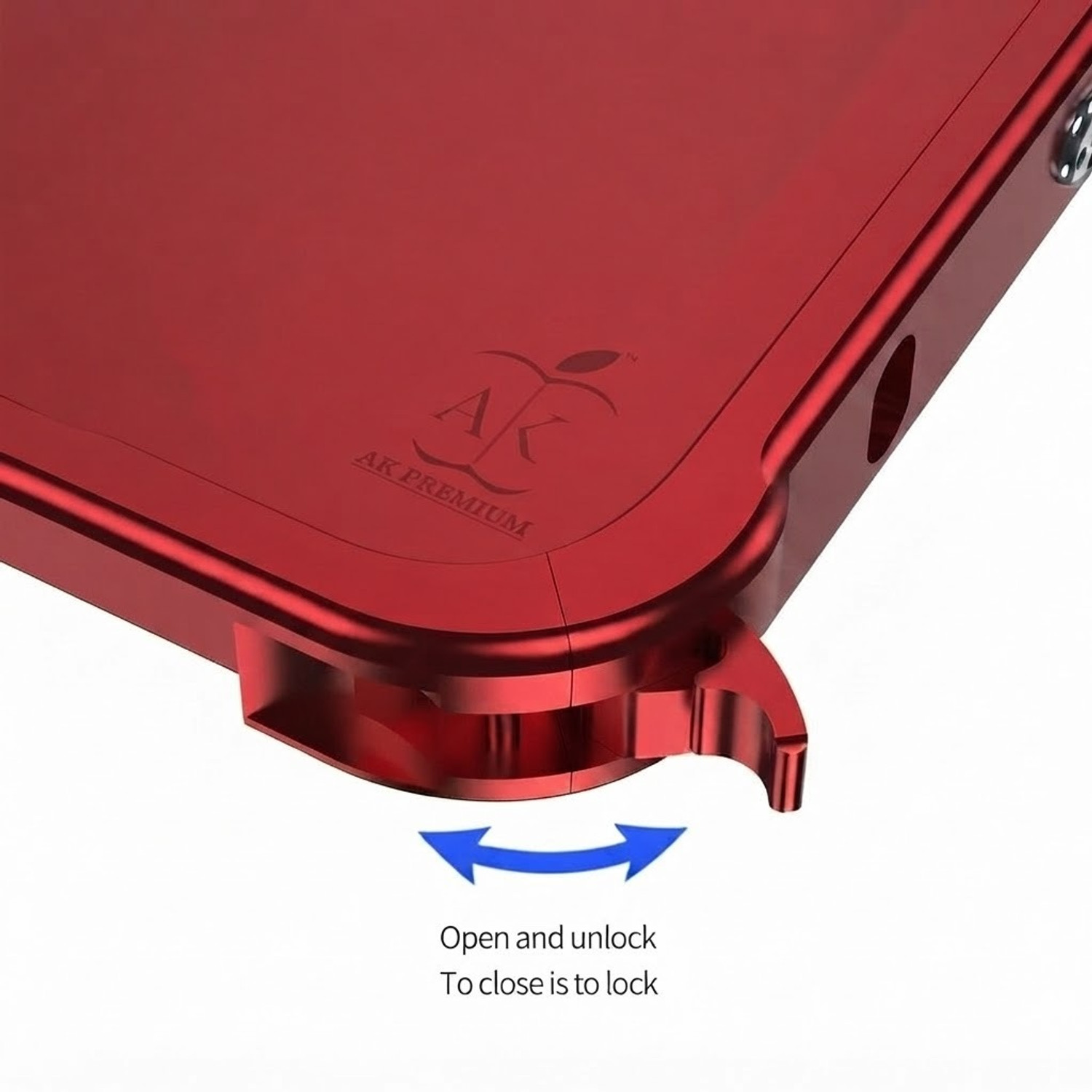 Image of AK PREMIUM Front & Back Case for Converter 12 pro max to 18 pro Max (Maroon, Metal, Pack of: 1)