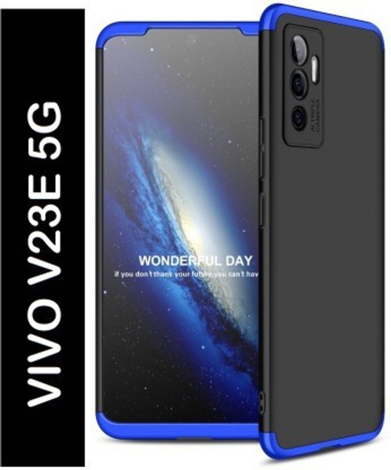 Binzokase Front & Back Case for Vivo V23e 5G