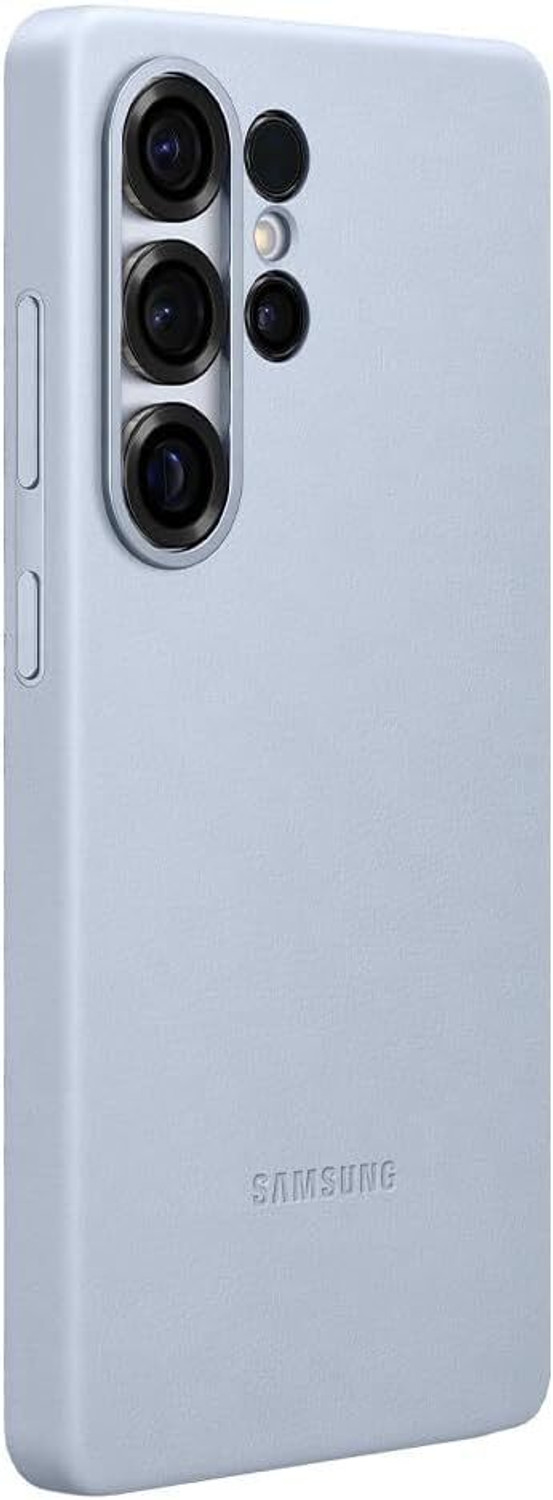 Image of ACCESSORIES WAALA Back Cover for SAMSUNG Galaxy S25 Ultra (Blue, Magsafe, Leather, Pack of: 1)