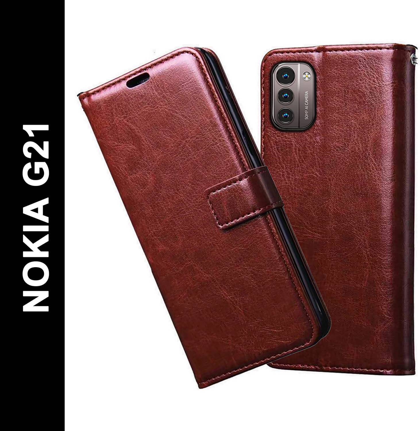 AMETHYST Flip Cover for Nokia G21