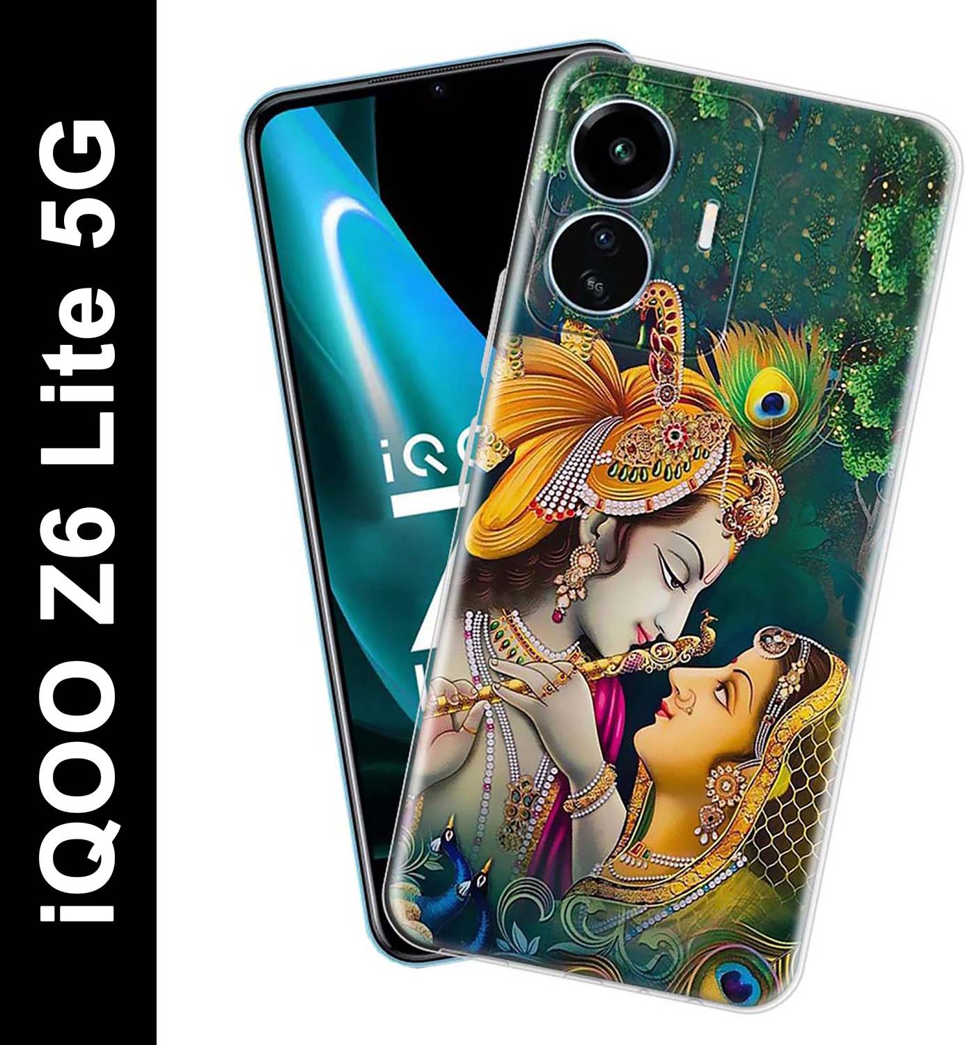 Fashionury Back Cover for iQOO Z6 Lite 5G