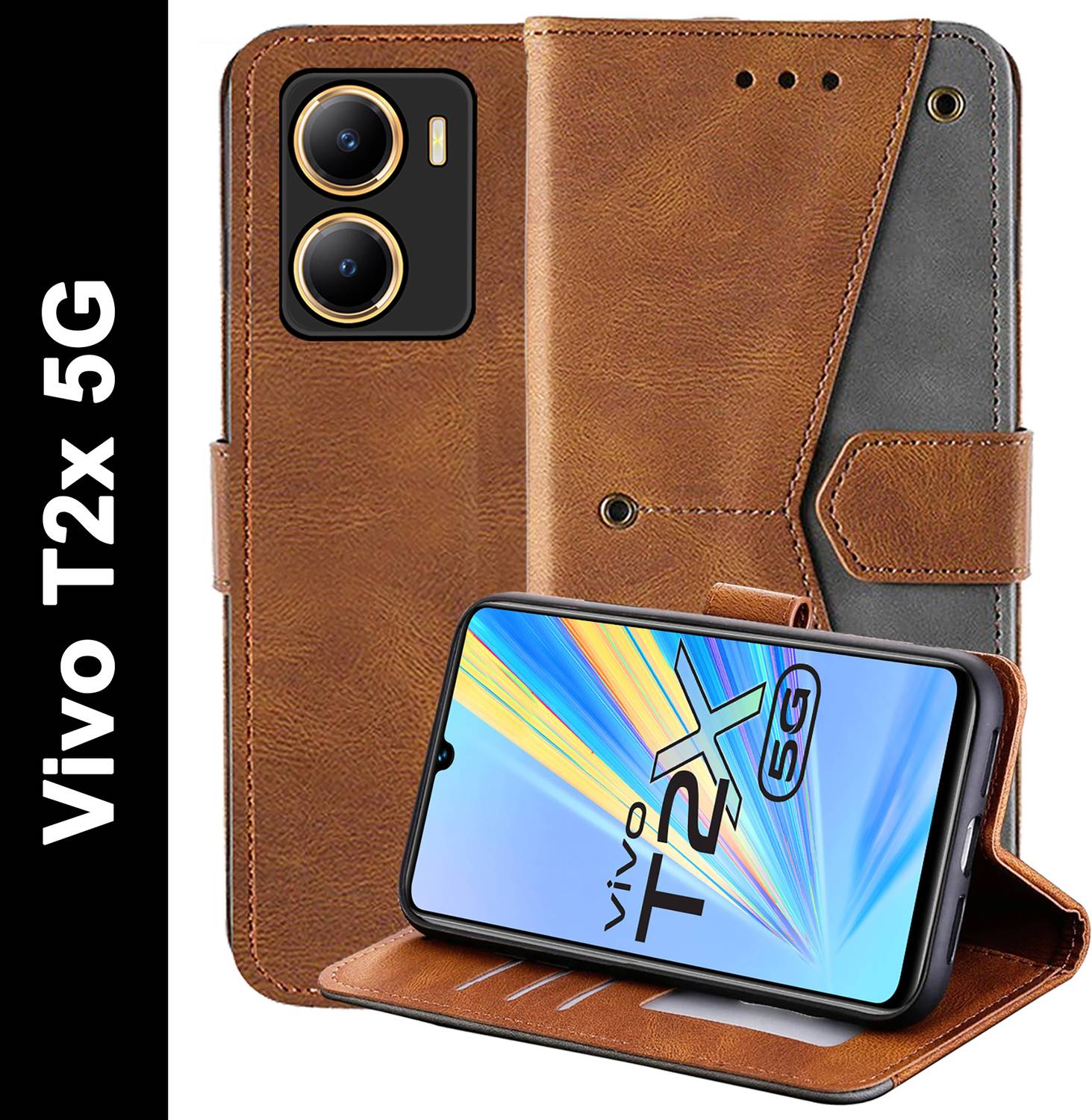 Autofocus Back Cover for Vivo T2X 5G