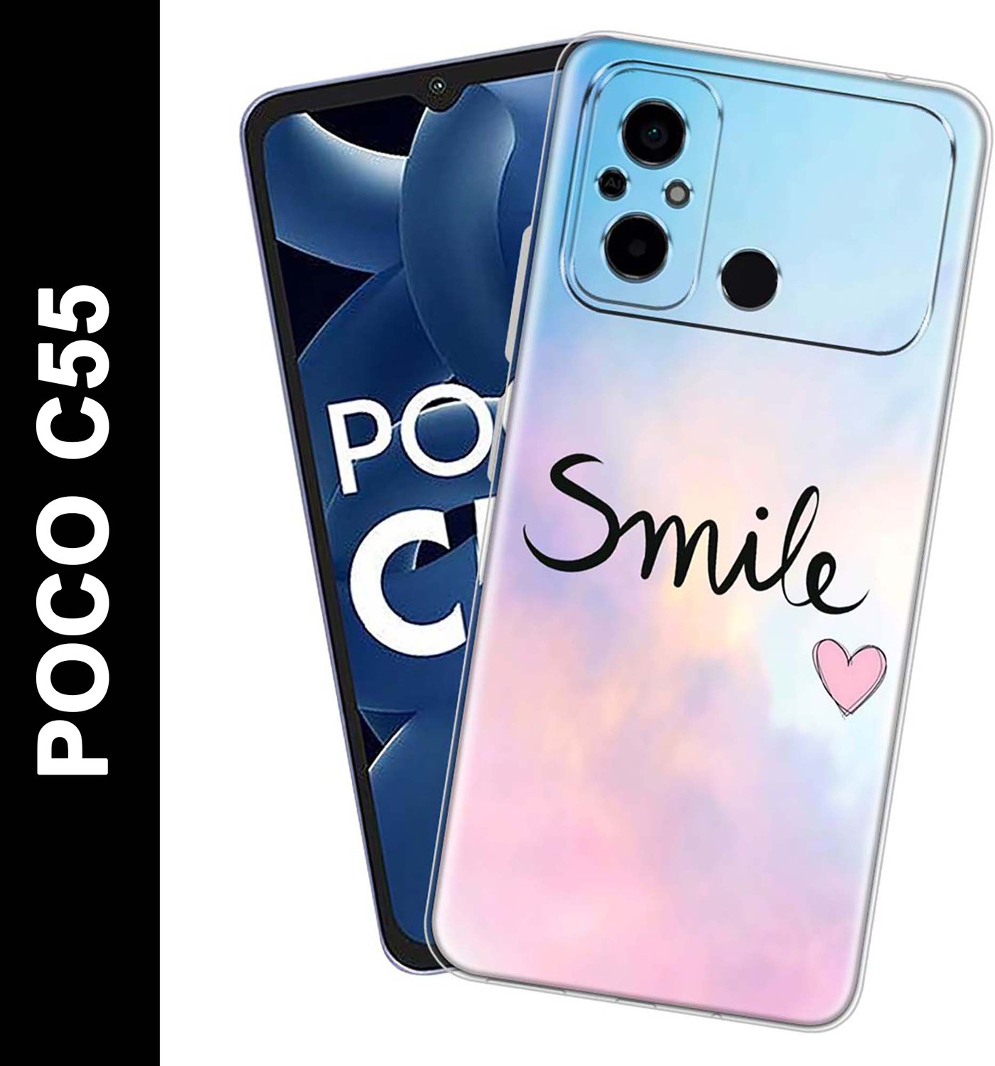 Image of Flipkart SmartBuy Back Cover for POCO C55