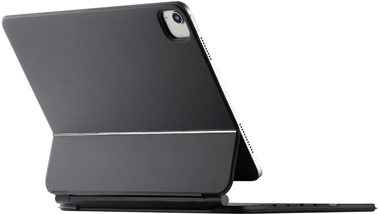 Image of Proelite Apple iPad 10th Gen, TouchPad Floating Cantilever Design with Colourful Backlit Bluetooth Standard Tablet Keyboard Compatible with Desktop, Laptop, Mac FloatingKeyboardiPad10th10.9Grey