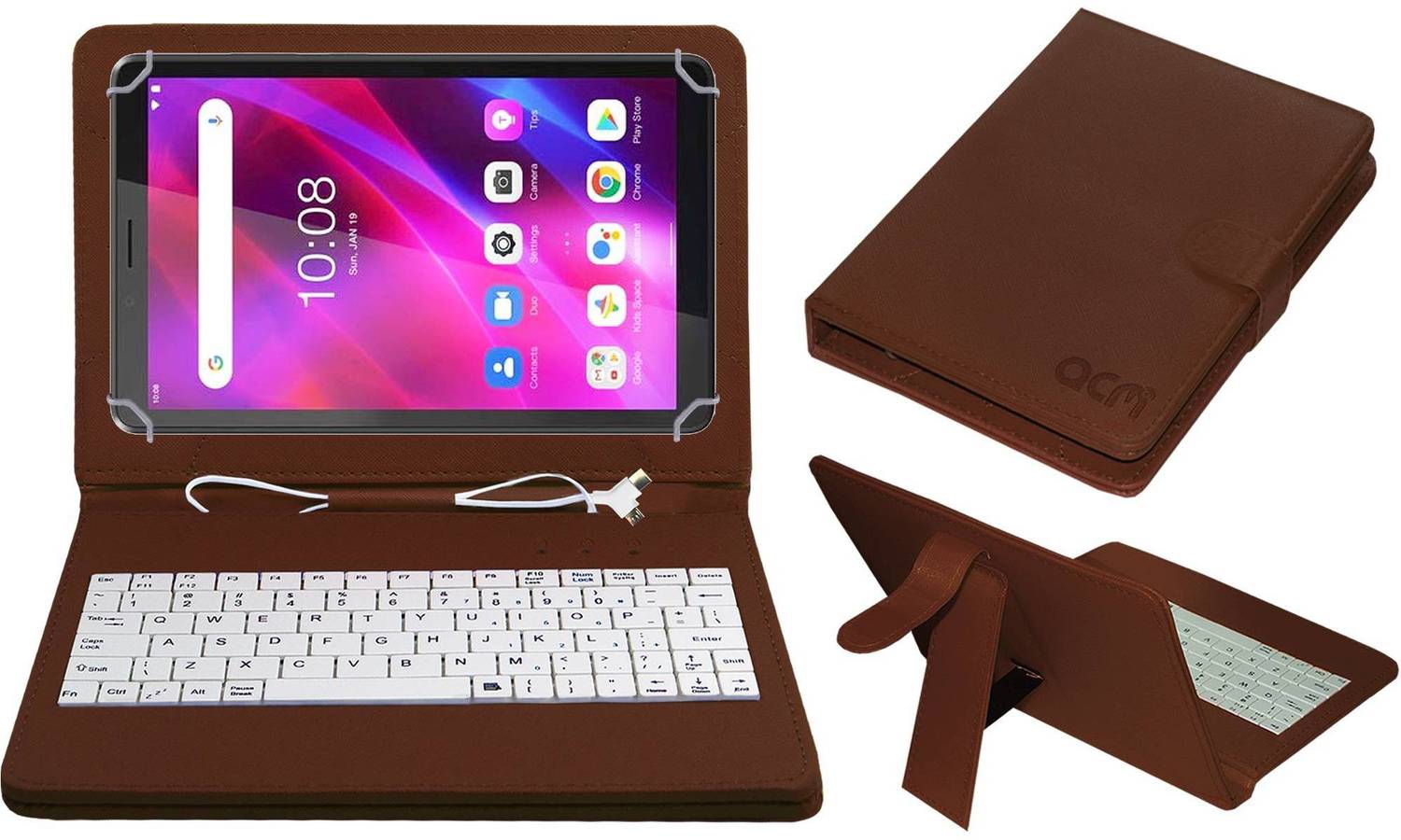 ACM Keyboard Case for Lenovo Tab M7 3rd Gen