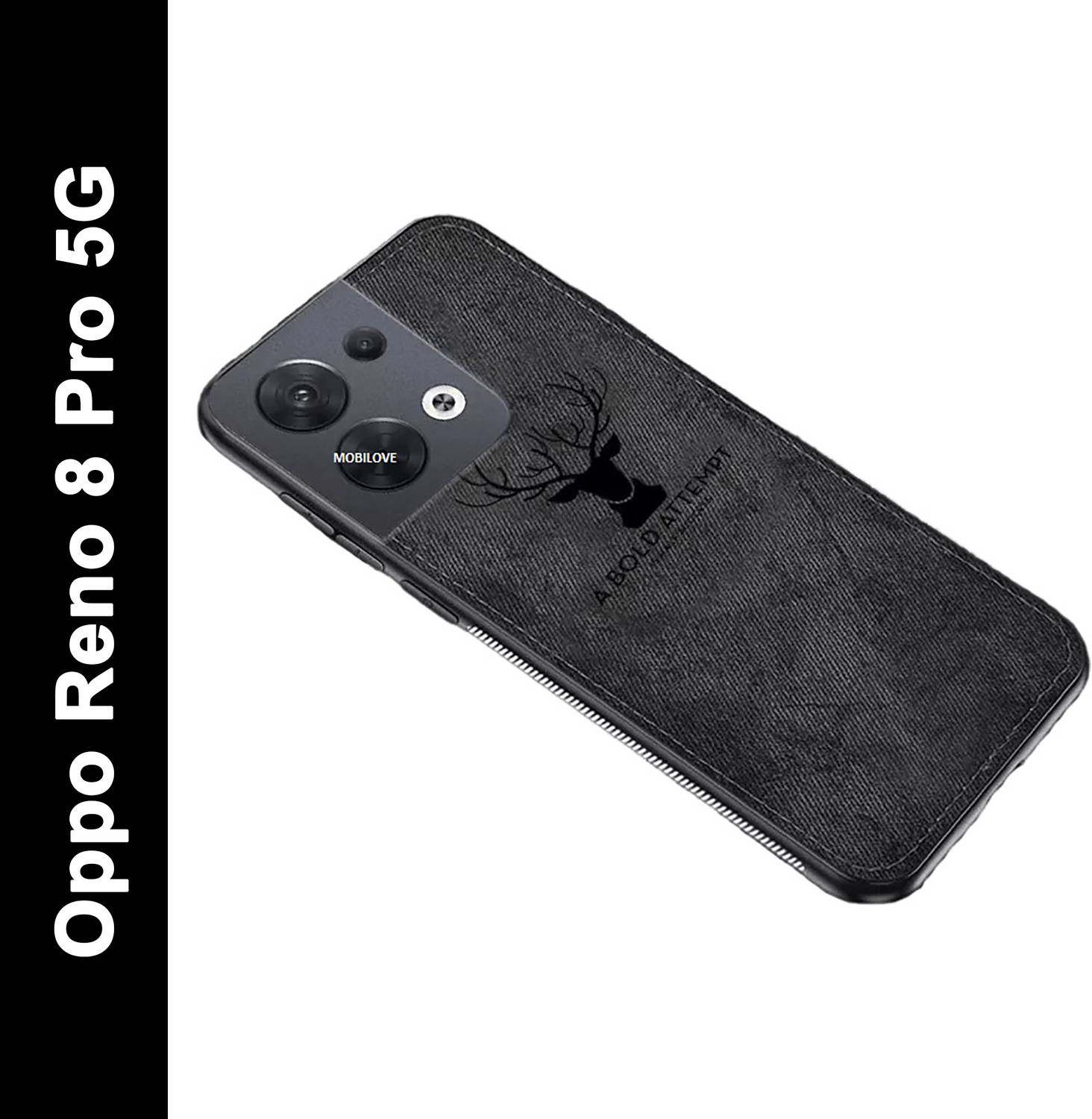 GOKEN Cover Flip In PU Pelle Per Oppo Reno8 Pro 5G, Con Portafoglio, 3 Slot Carte E Supporto, Rosa Oro - 2