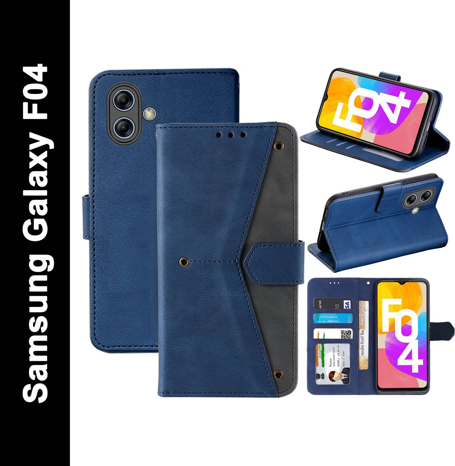 Autofocus Flip Cover for Samsung Galaxy F04, Samsung F04