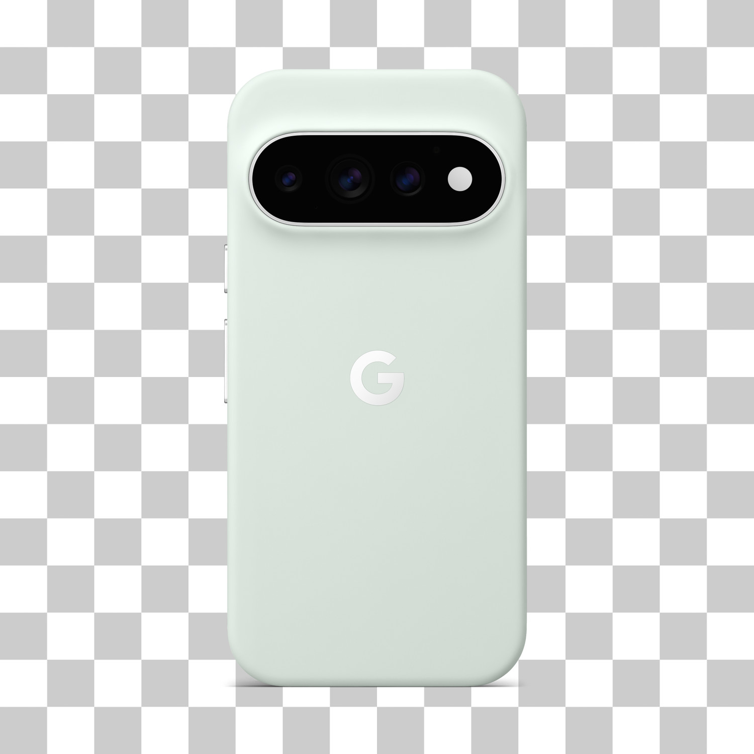 Image of Google Back Cover for Pixel 11 Pro (White, Magnetic Case, Polycarbonate, Silicon, Metal)
