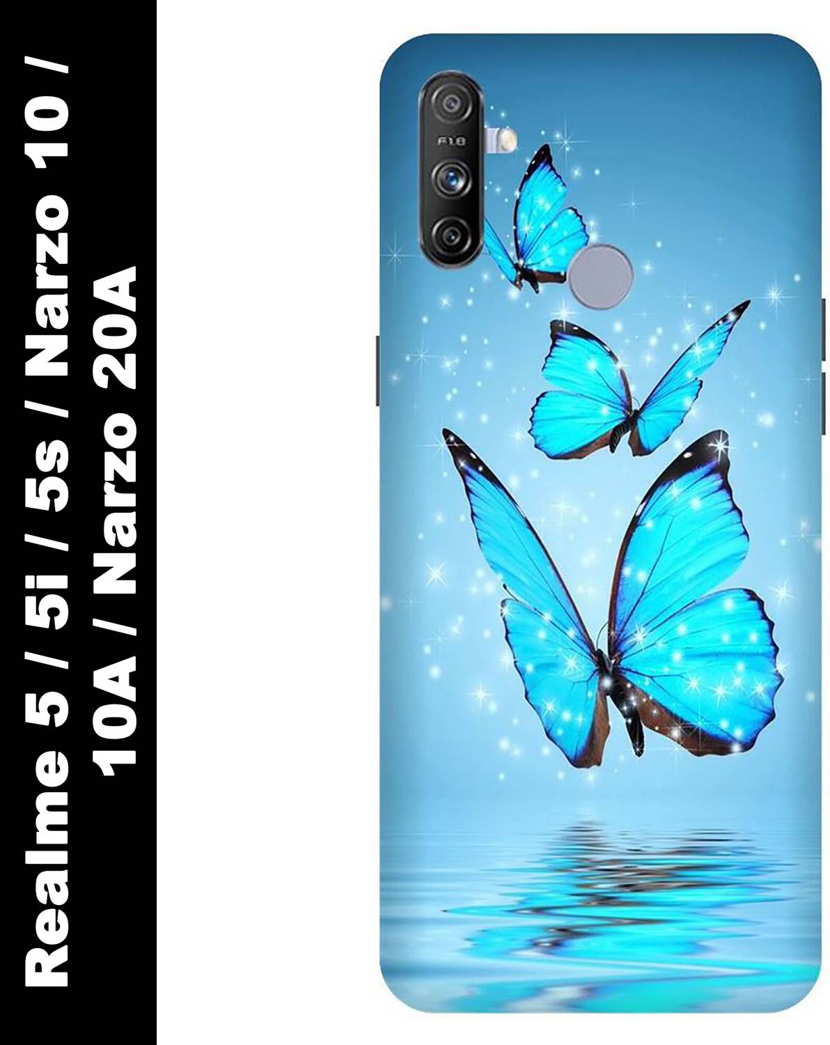 Artage Back Cover for Realme Narzo 10A, Realme Narzo 20A, Realme Narzo 10, Realme 5, Realme 5i, Realme 5s