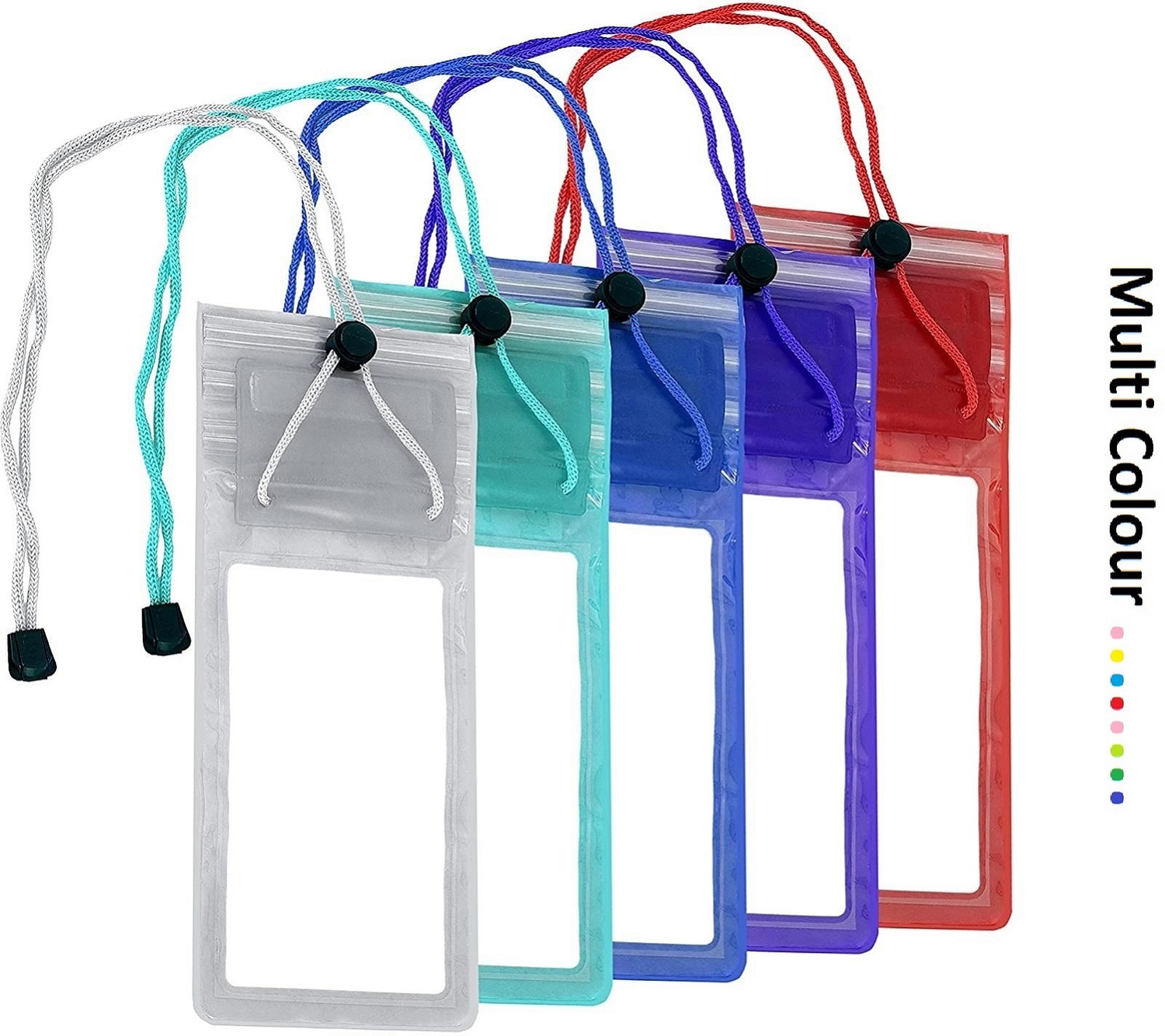 Image of FwellT Pouch for Mobile Waterproof caver UP Tp 6.7inches Rain Waterproof Pouches, Mobile cover waterproof Bag