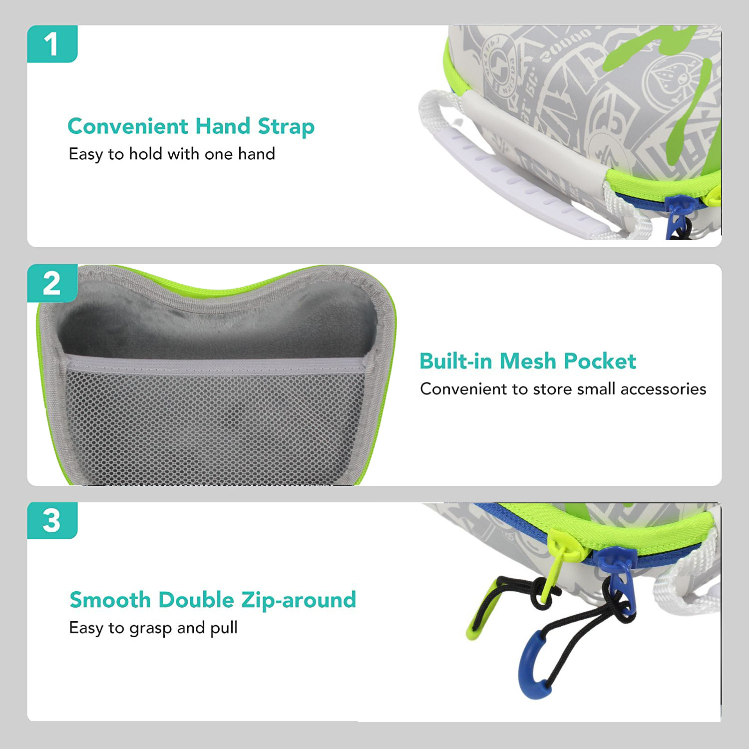 Image of Flipkart SmartBuy Pouch for PS5, PS4 (DualShock 4) and Xbox One, PS3, Xbox Nintendo Switch Pro Controller