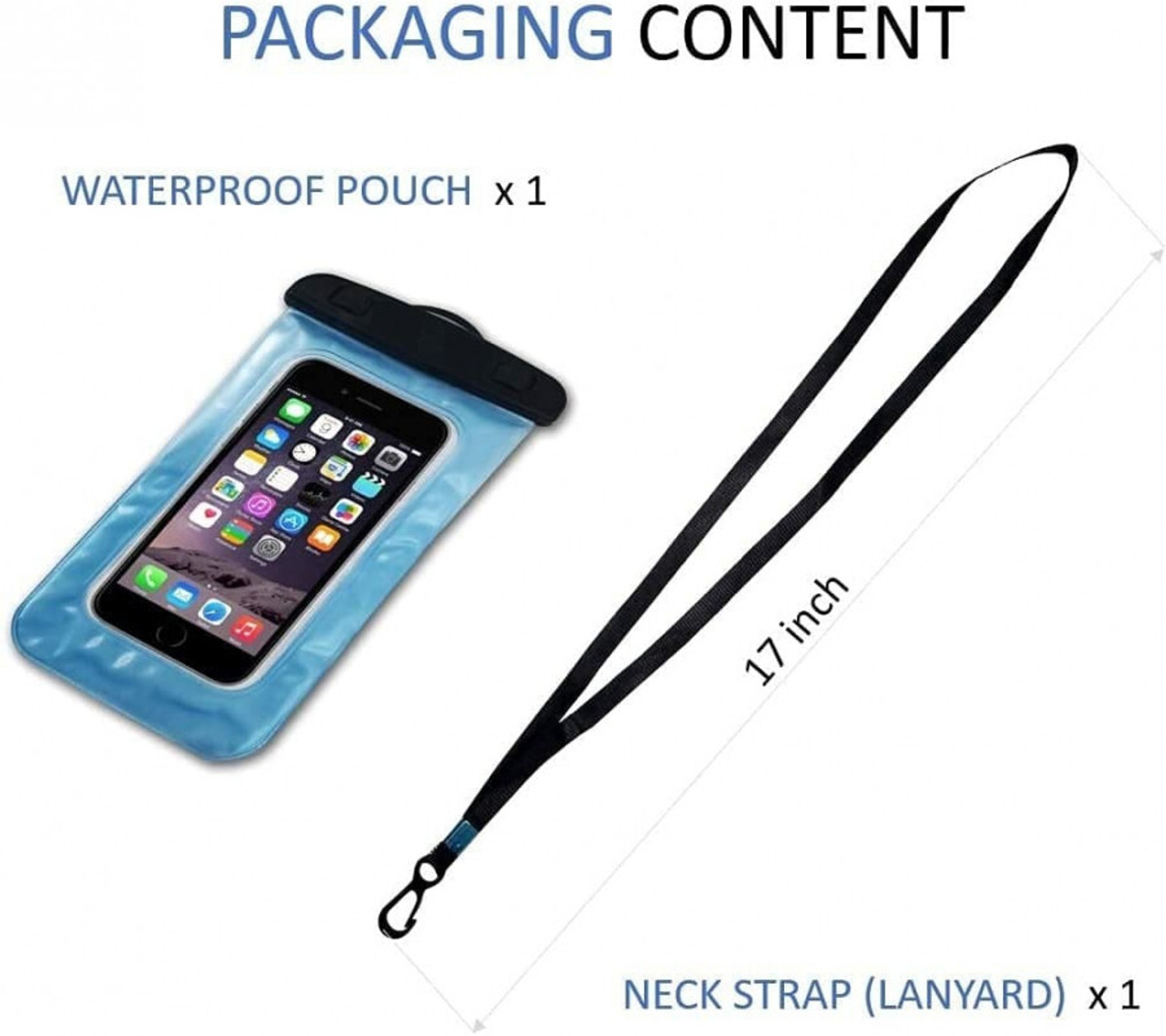 Image of LUZAX Pouch for MOBILE PHONE, CASH, PASSPORT, SMALL DOCUMENT