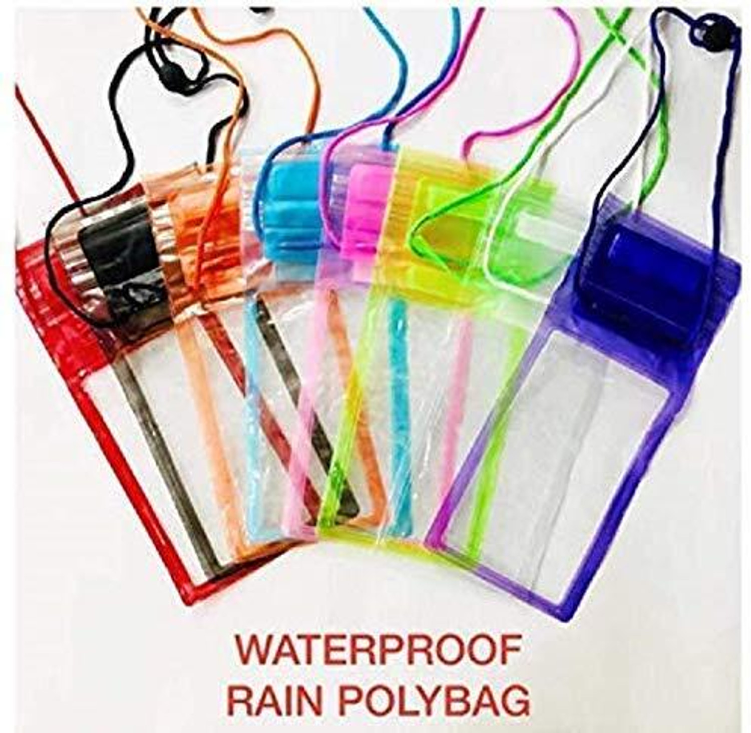 Image of FwellT Pouch for Mobile Waterproof caver UP Tp 6.7inches Rain Waterproof Pouches, Mobile cover waterproof Bag