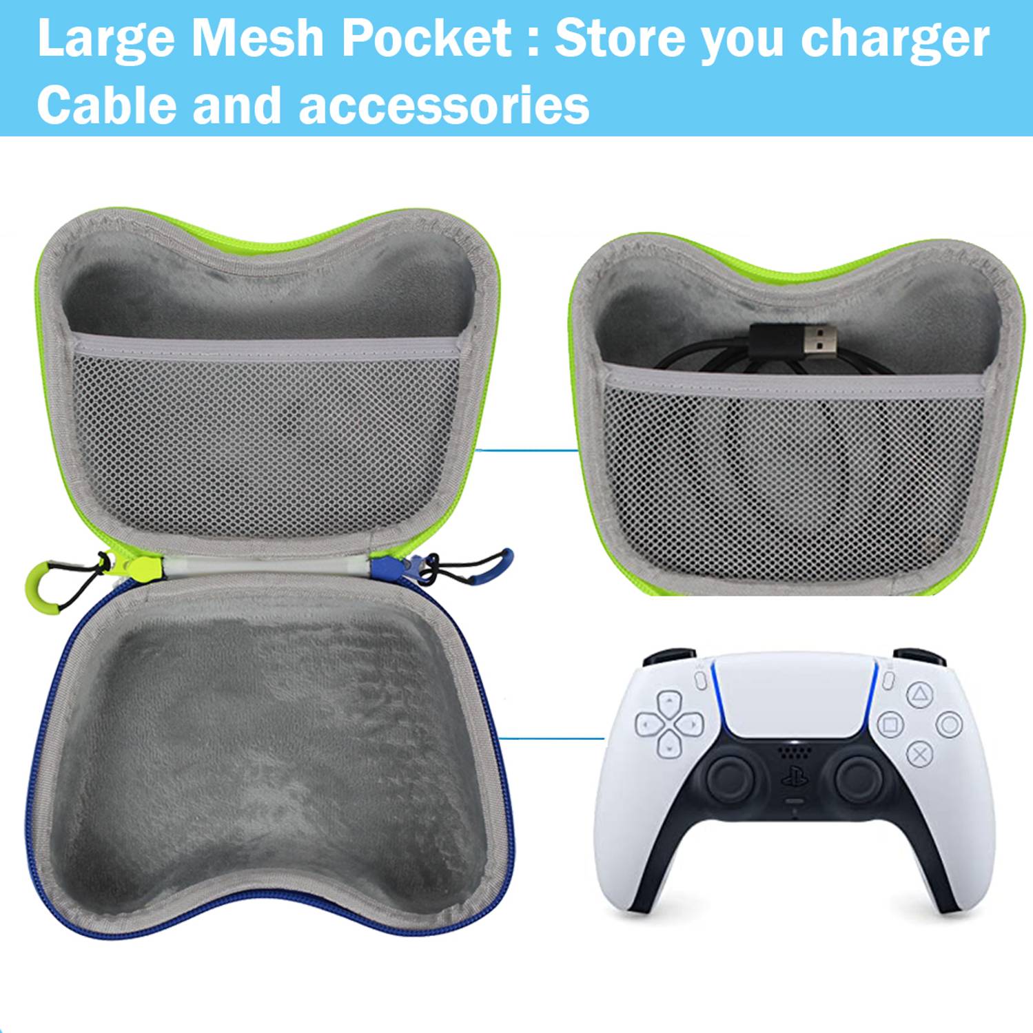 Flipkart SmartBuy Pouch for PS5, PS4, Xbox One, PS3, Xbox, Nintendo - Image 2