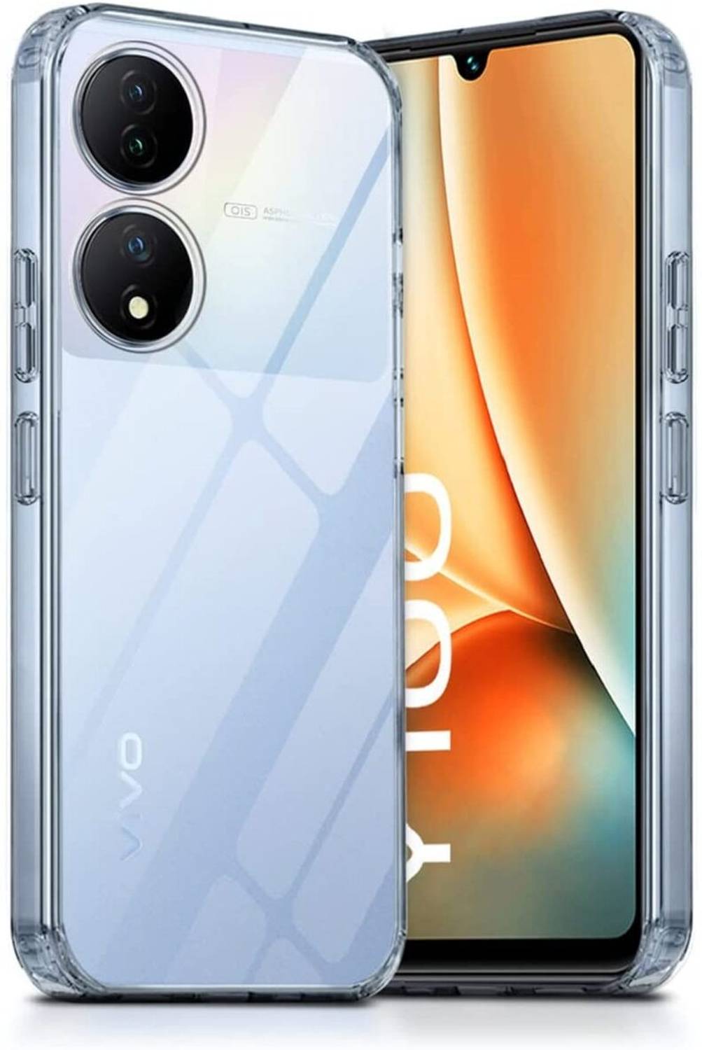 Hamz Back Cover for Vivo T2 5G