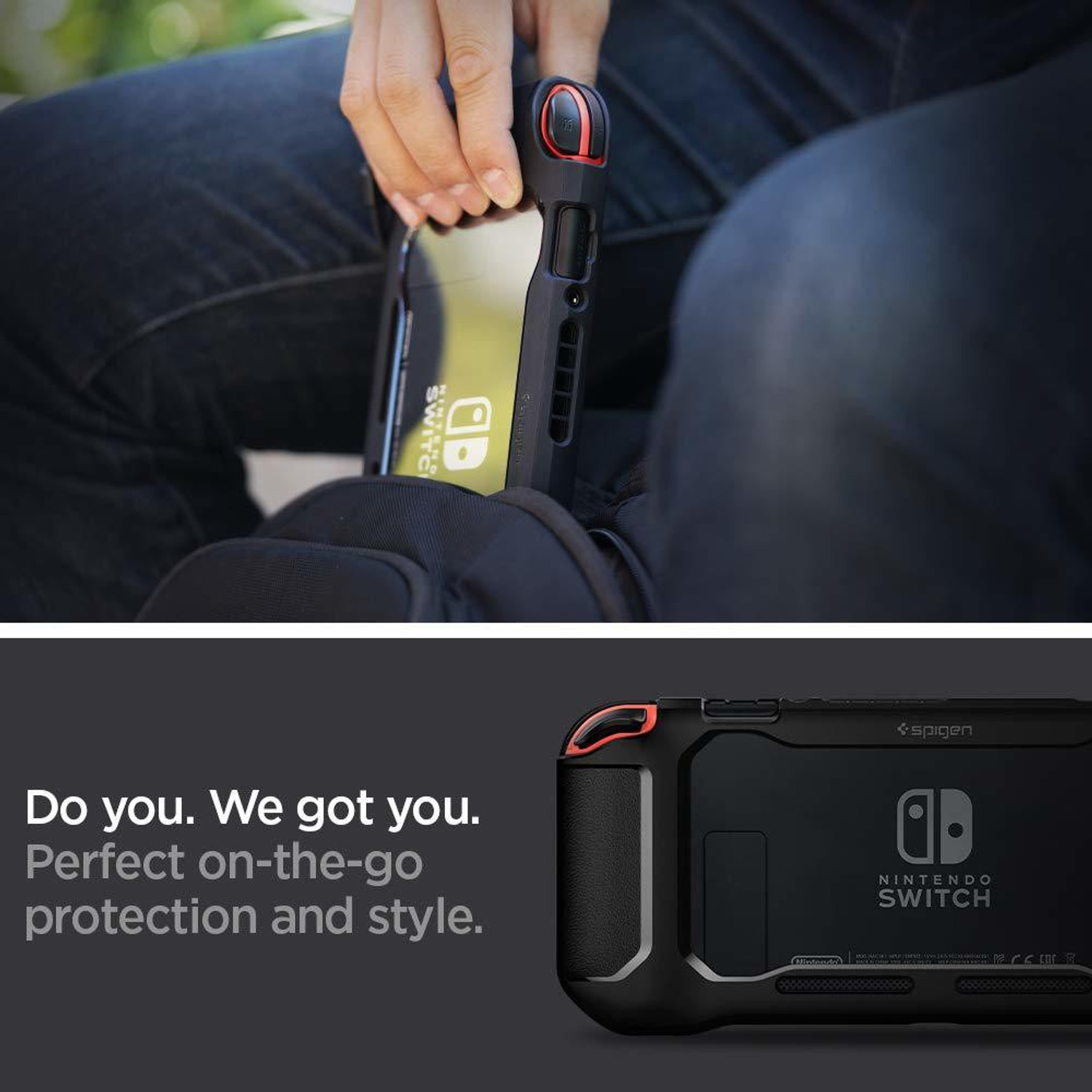 Image of Spigen Rugged Armor Pouch for Nintendo Switch