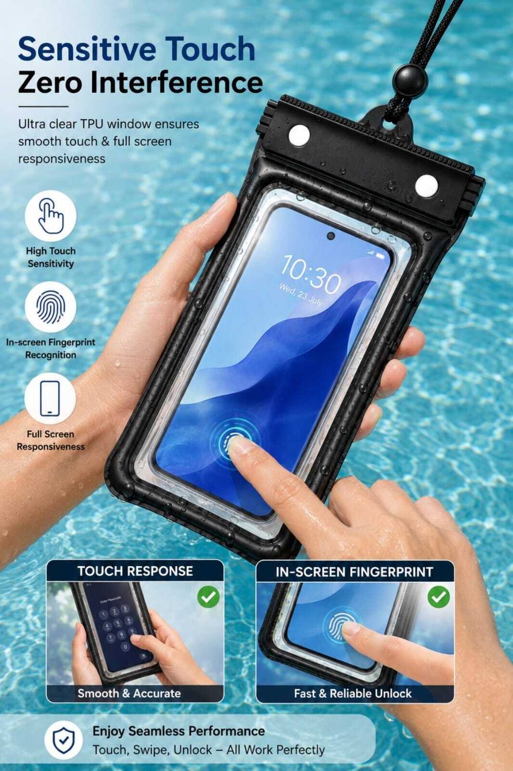 Mezokart.com Waterproof Mobile Pouch - Image 5