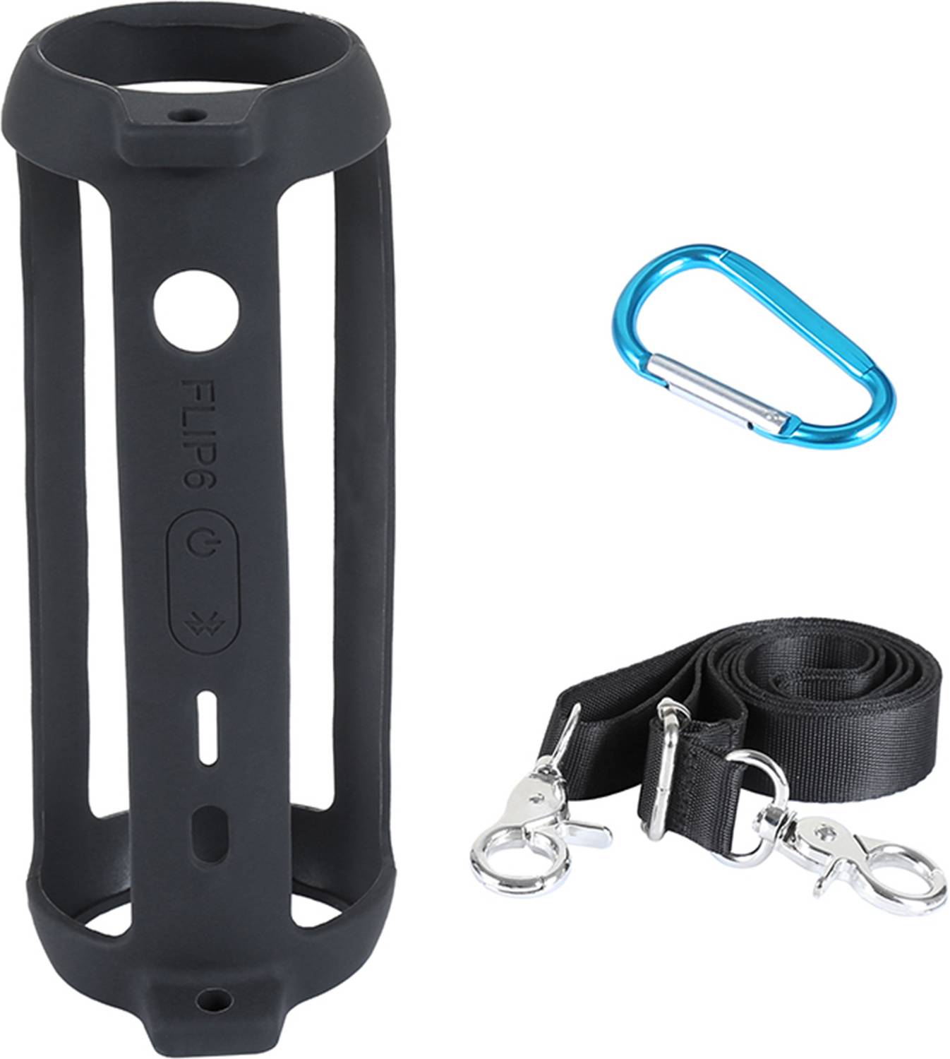 FLOMBIFY Protective Case for JBL Flip 6 EA20 Silicone Case with