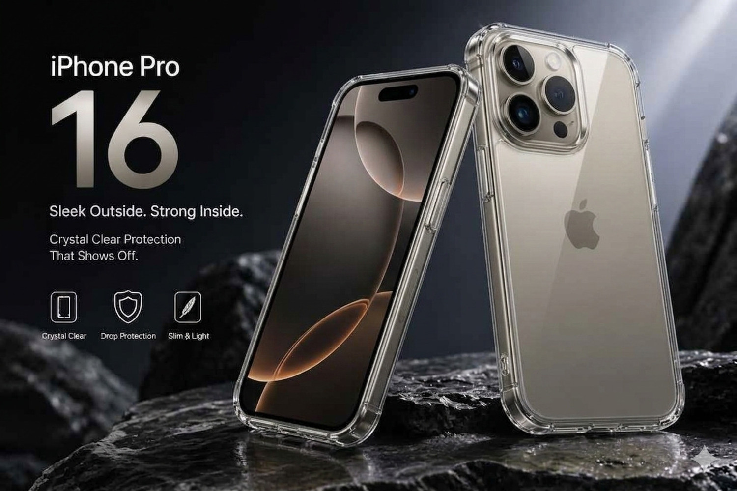 Image of CASEWIBES Protective Case for IPHONE16PRO, I phone 16 PRO, I PHONE16 PRO, I phone case