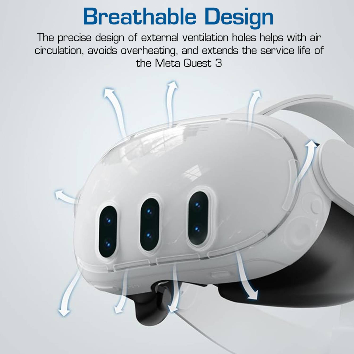Zorbes Protective Case for Lens Cover, Tempered Film, Joystick