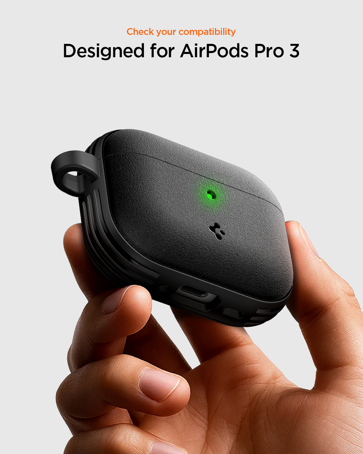 Image of Spigen Plastic Press and Release Earbuds Case For AirPods Pro 3
