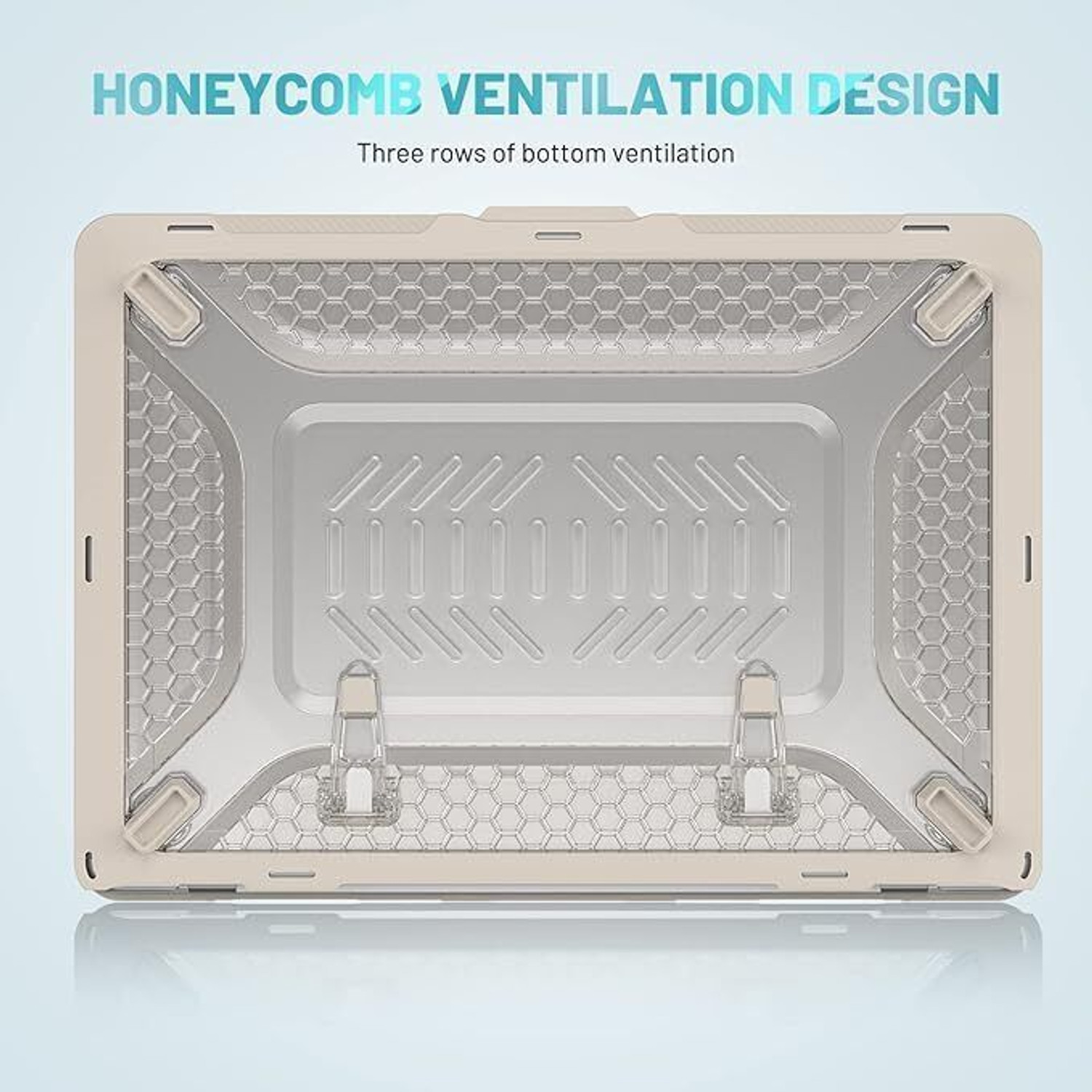 Image of Proelite Protective Case for MacBook Air 13.6 inch 2022 2023 2024 2025 2026 Release M5 /M4 /M3 A3113 M2 A2681 with Touch ID