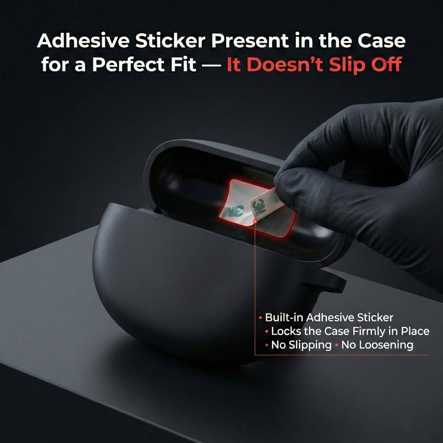 Kapture Silicone Case for OnePlus Nord Buds 3 Pro - Image 4