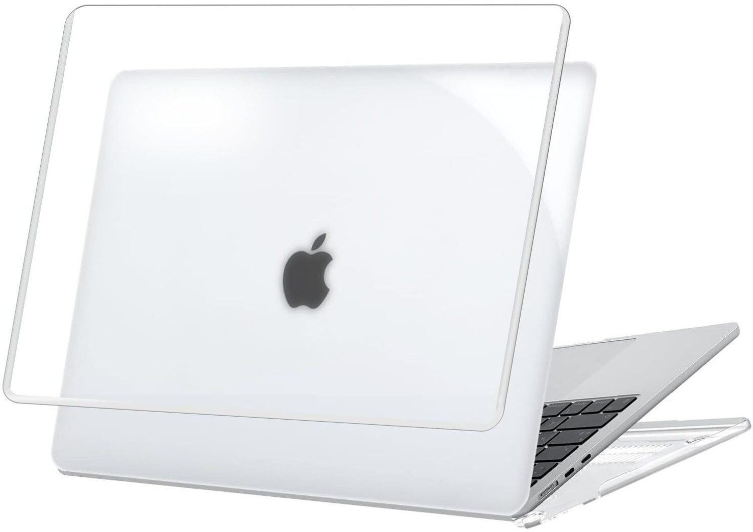 Image of Dyazo Protective Case for 2022-2025 MacBook Air 13.6 Inch Release M4 A3240 M3 A3113 M2 A2681 Models with Touch ID