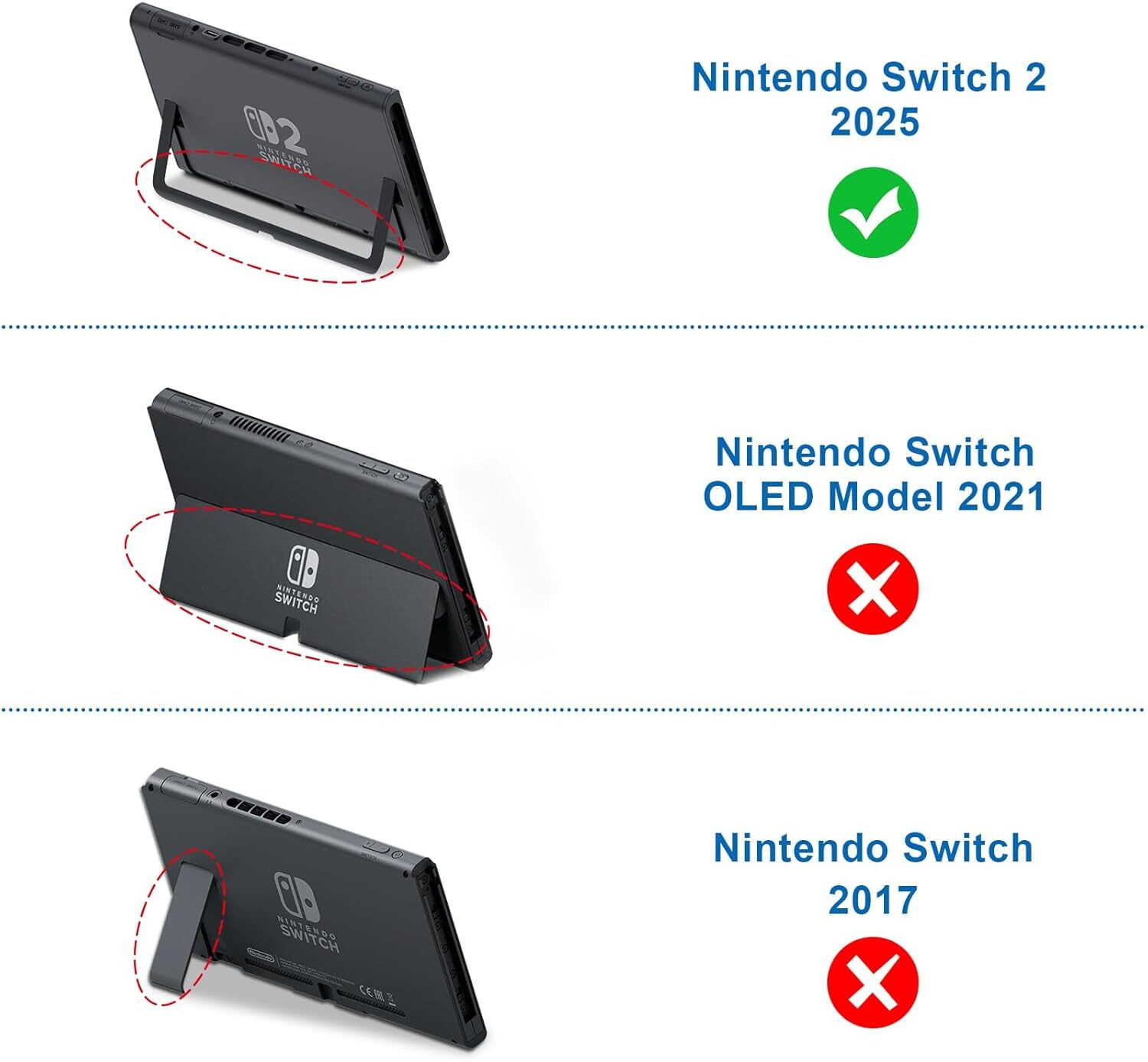 Image of OIVO INDIA Hard Shell Carrying Case for Nintendo Switch 2 (2025), Portable Travel Storage Gaming Accessory Kit