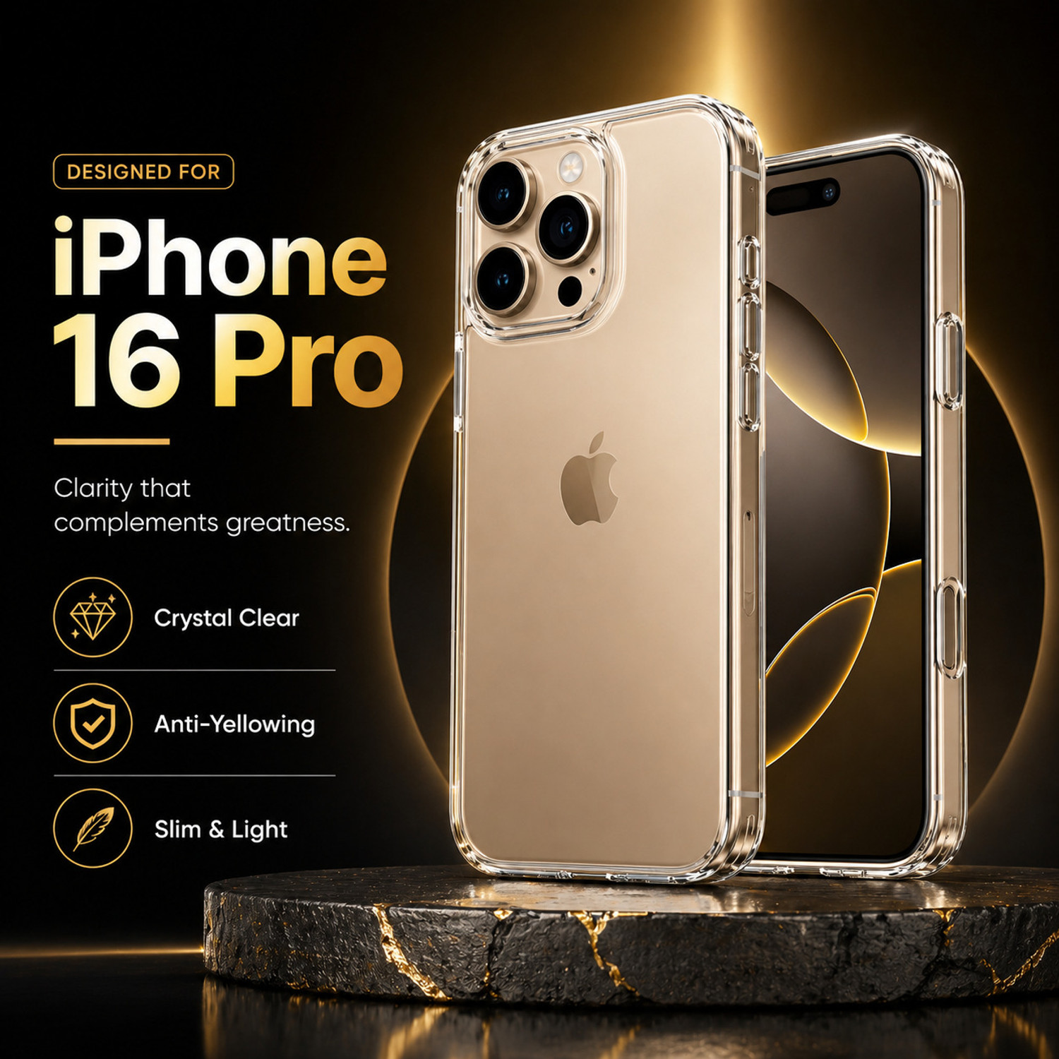 Image of CASEWIBES Protective Case for IPHONE16PRO, I phone 16 PRO, I PHONE16 PRO, I phone case
