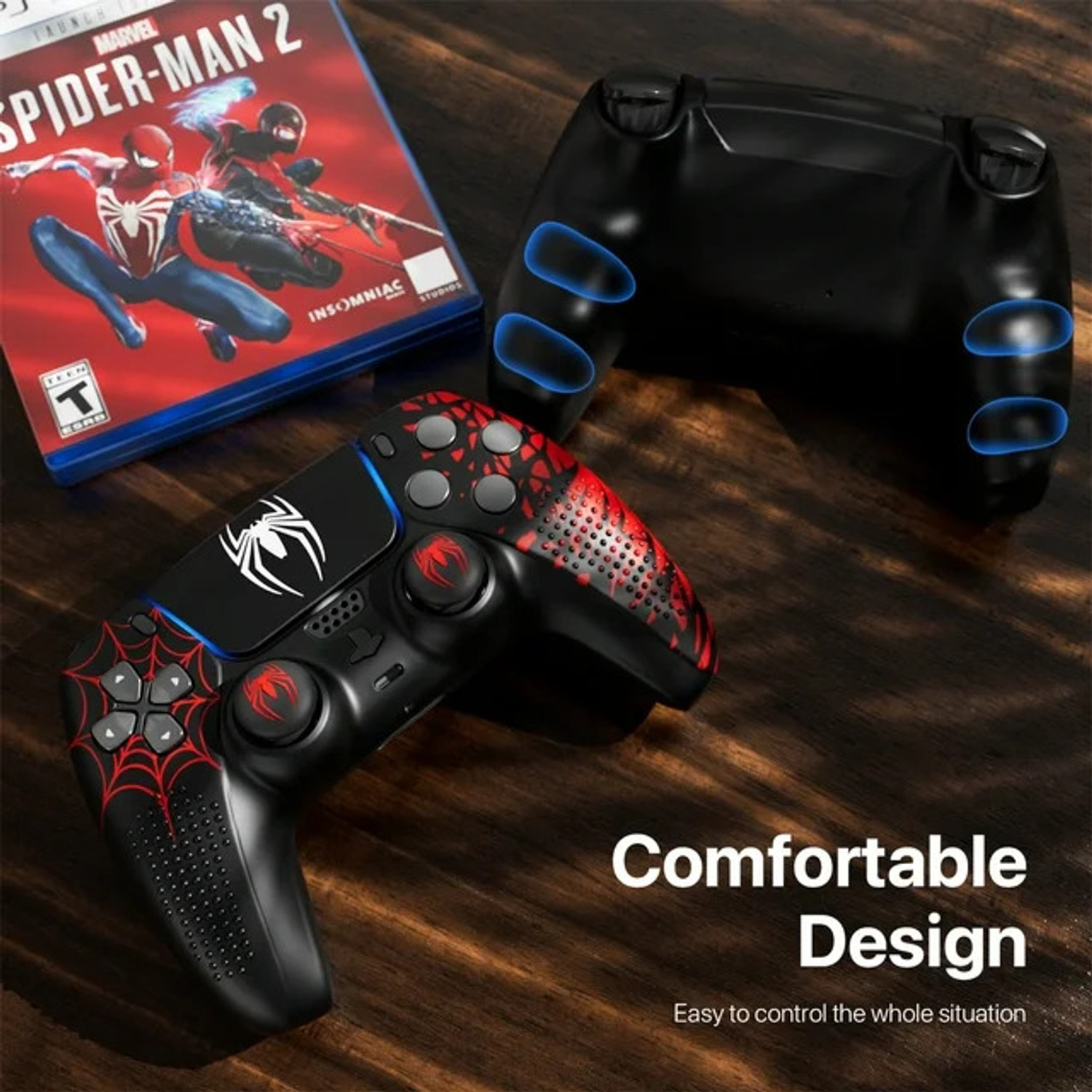 Image of Meyaar Protective Case for Sony PS5 DualSense Wireless Controller, Ps5 Controller