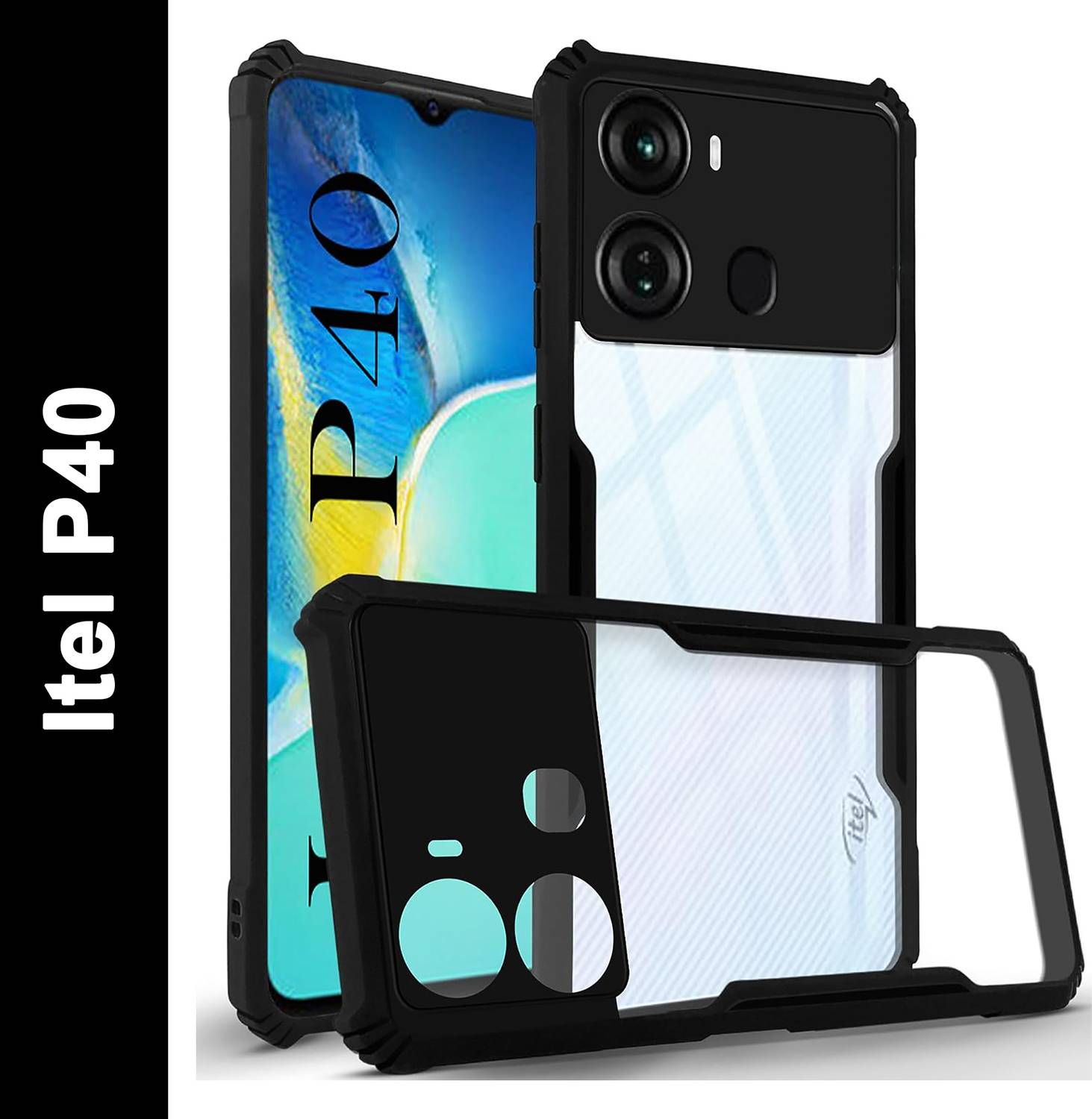 BOZTI Back Cover for Itel P40