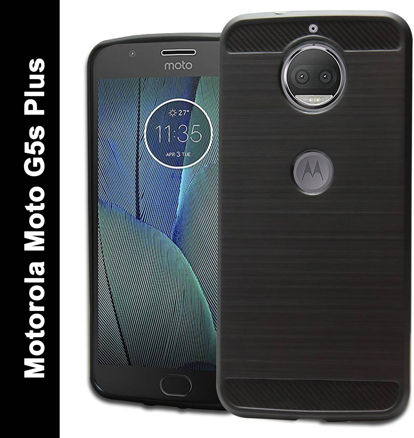 Bracevor Back Cover for Motorola Moto G5s Plus Hybrid