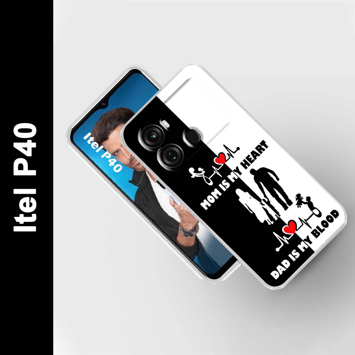 Artage Back Cover for itel P40