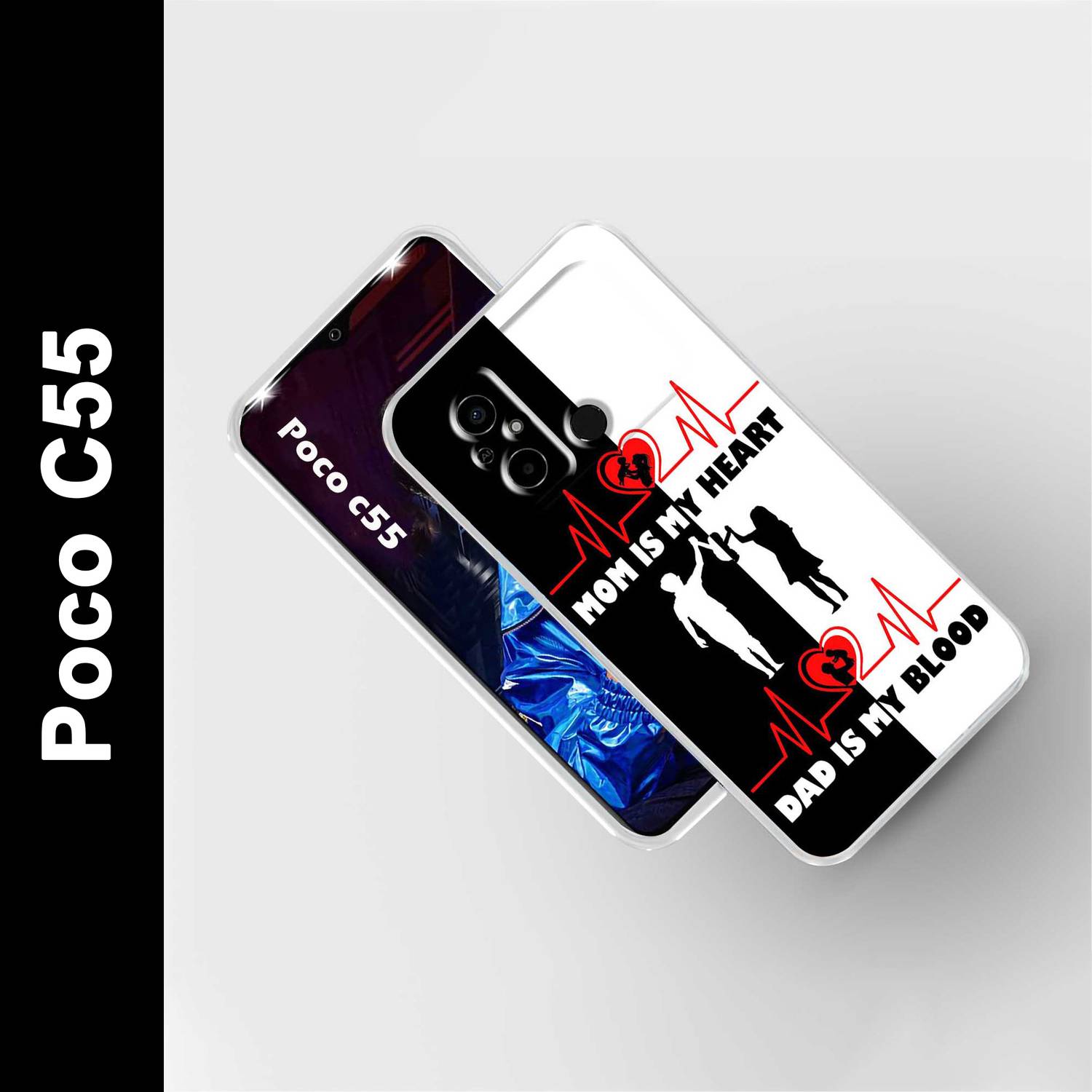 Artage Back Cover for POCO C55