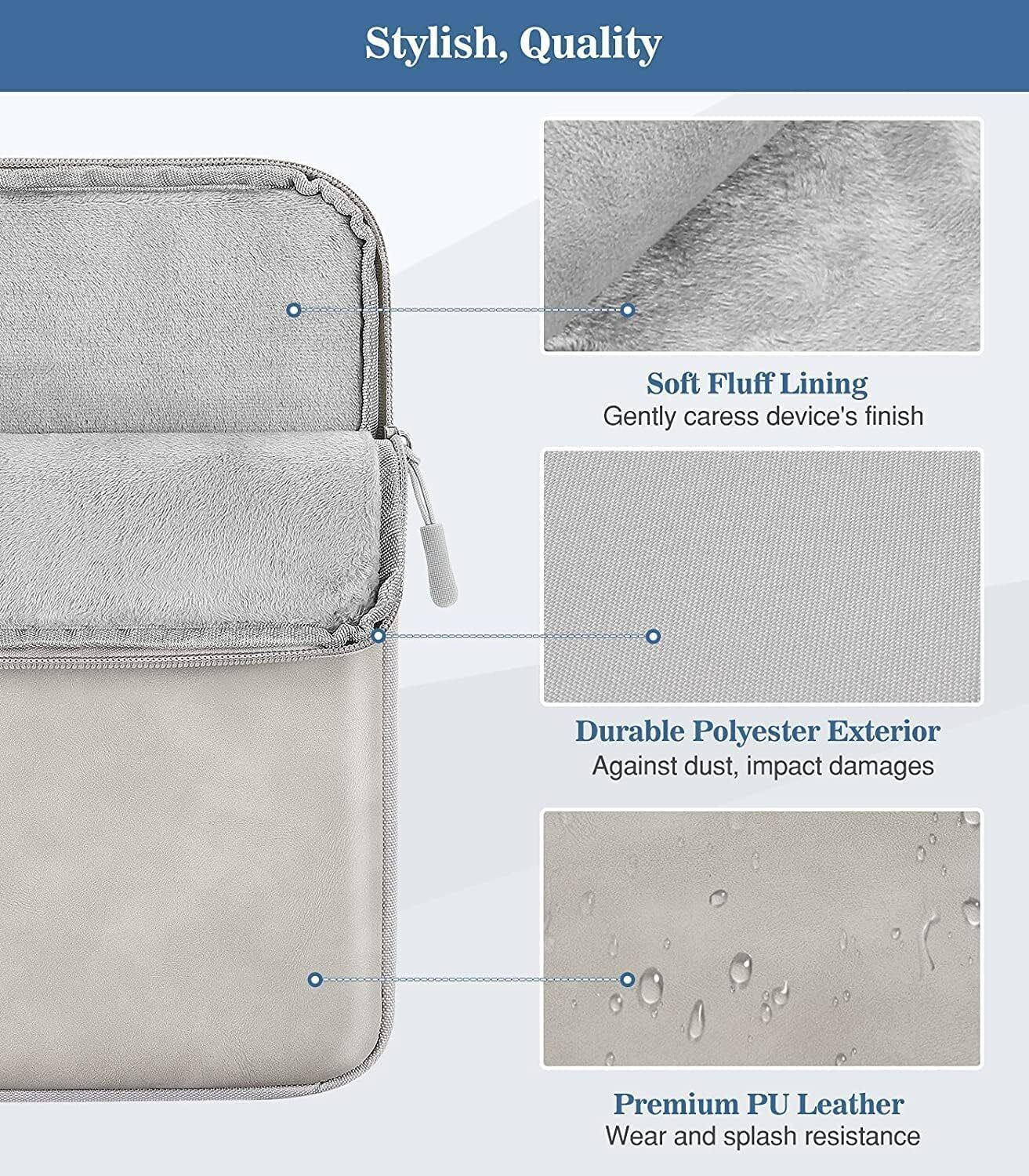 Image of Proelite Sleeve for Upto 11.5 inch for iPad 10.2 /Air 10.9 /Pro 11 /Lenovo /Galaxy Tab A9 Plus /S8 /S9 /Realme Pad