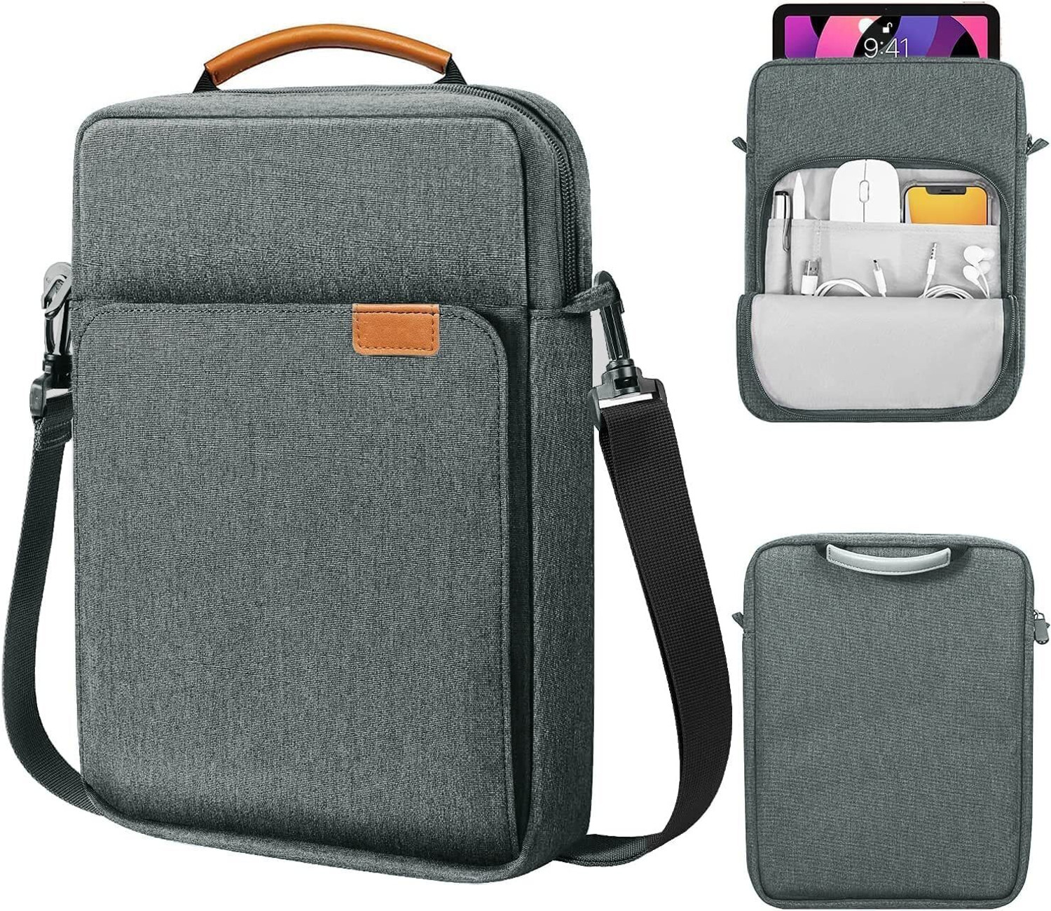 Image of Proelite Sleeve for Galaxy Tab S7 Plus /S8 Plus /S7 Fe 12.4 inch, iPad Pro 12.9 inch, MacBook Air /Pro Retina