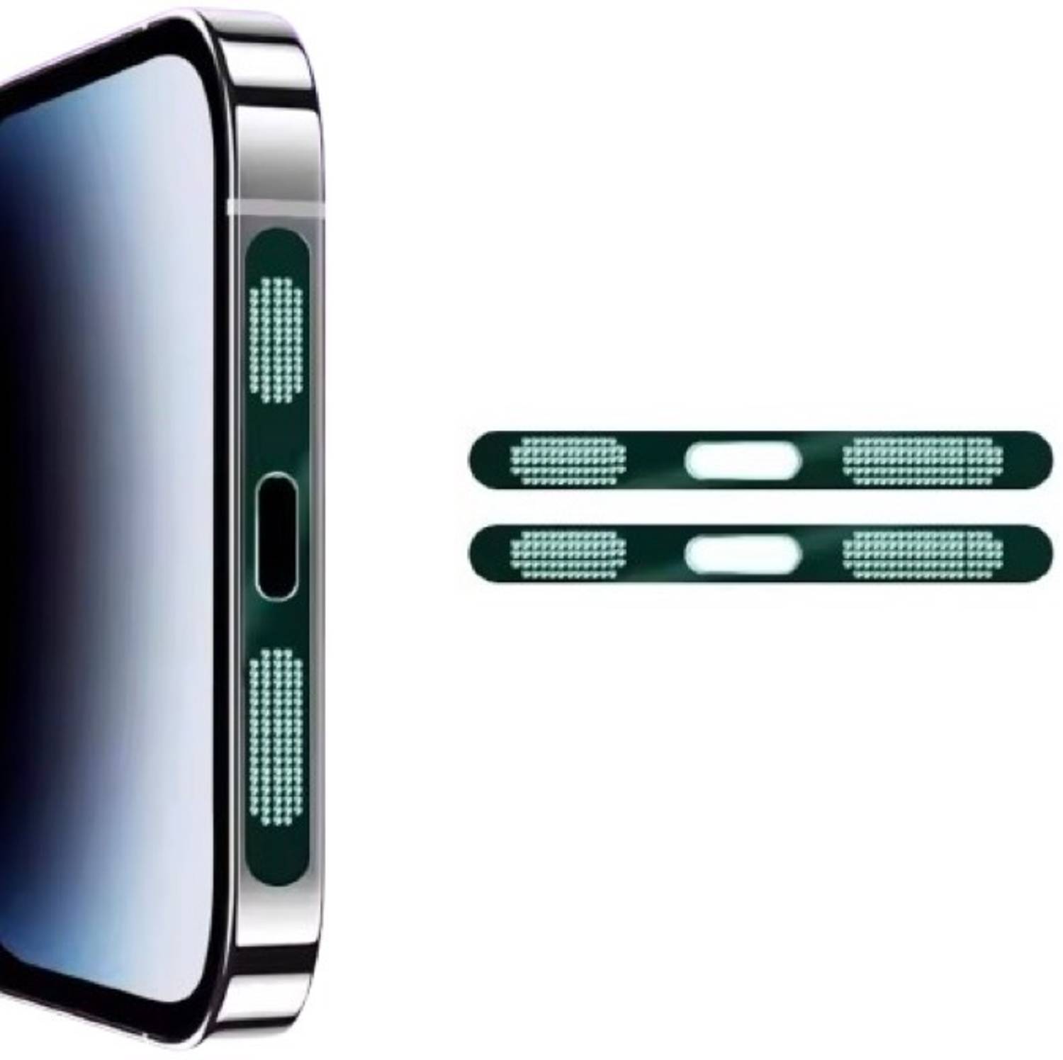 A3sprime Speaker Case Cover for iPhone 16 Plus, |Anti Dustproof Scratch Resistant Speaker Guard Protector|